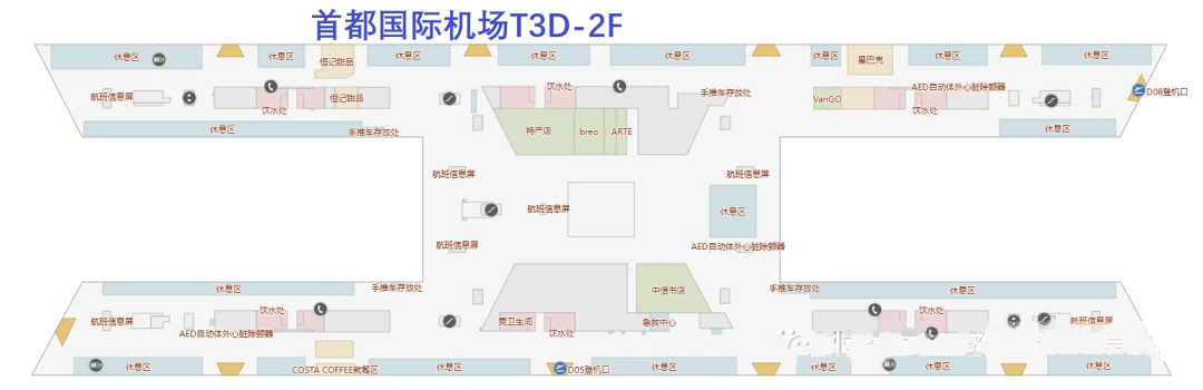T3D, floor 2