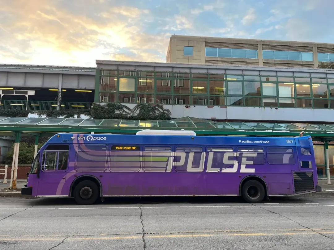 A Pace bus