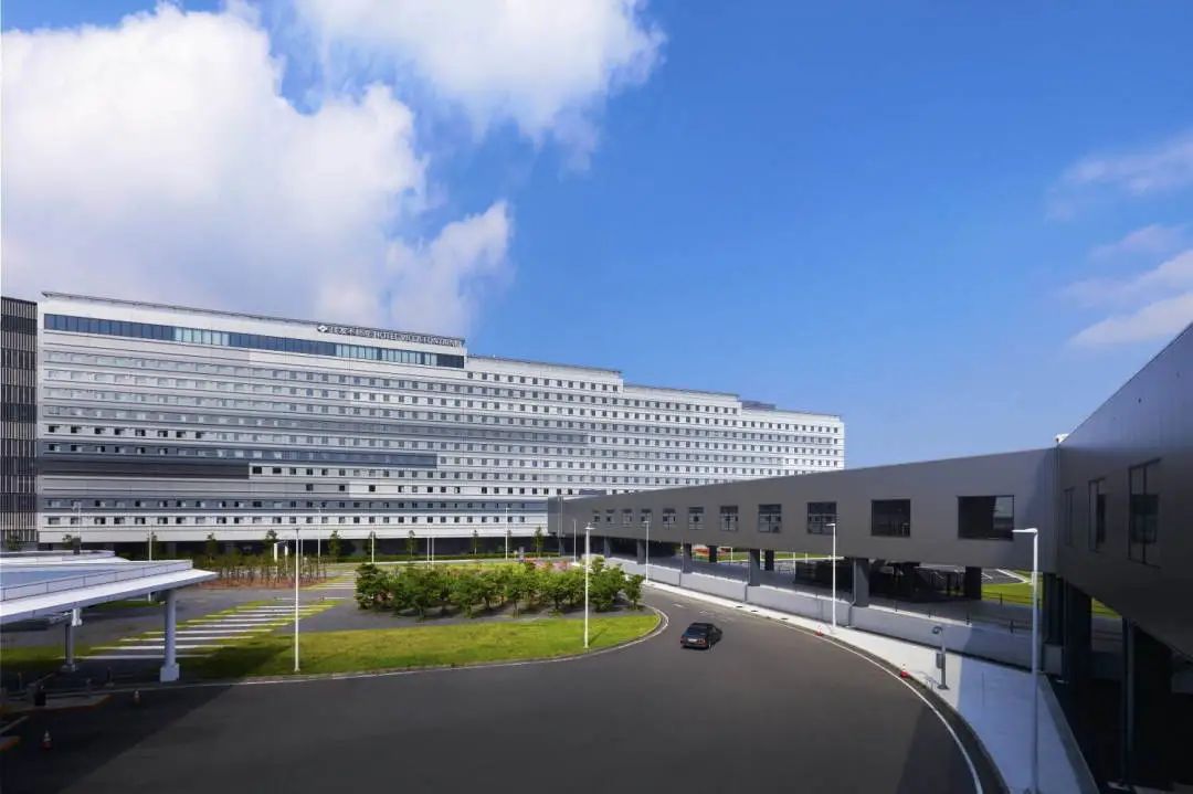 The Haneda Airport Garden building from outside