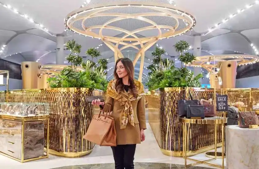 Duty-free shopping and dining