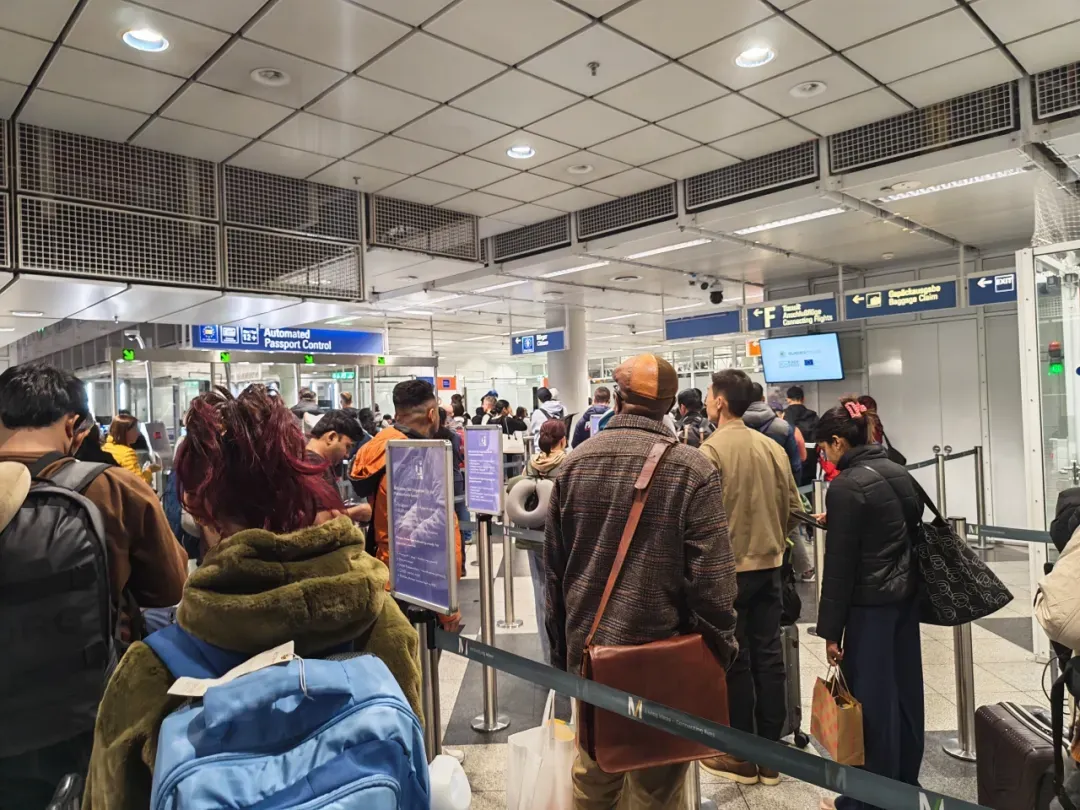 Clearing customs