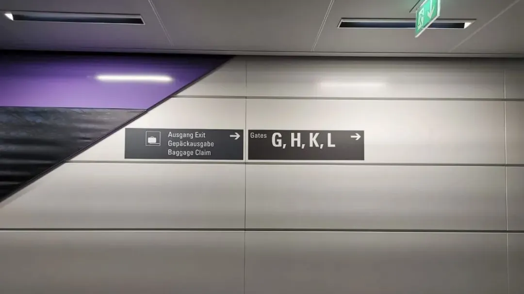 Checking the flight-information screen