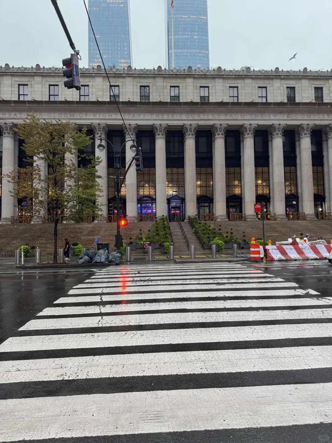 The Moynihan Train Hall building opposite New York Penn Station