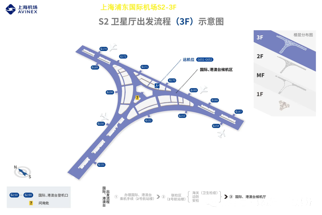 S2 satellite hall, floor 3