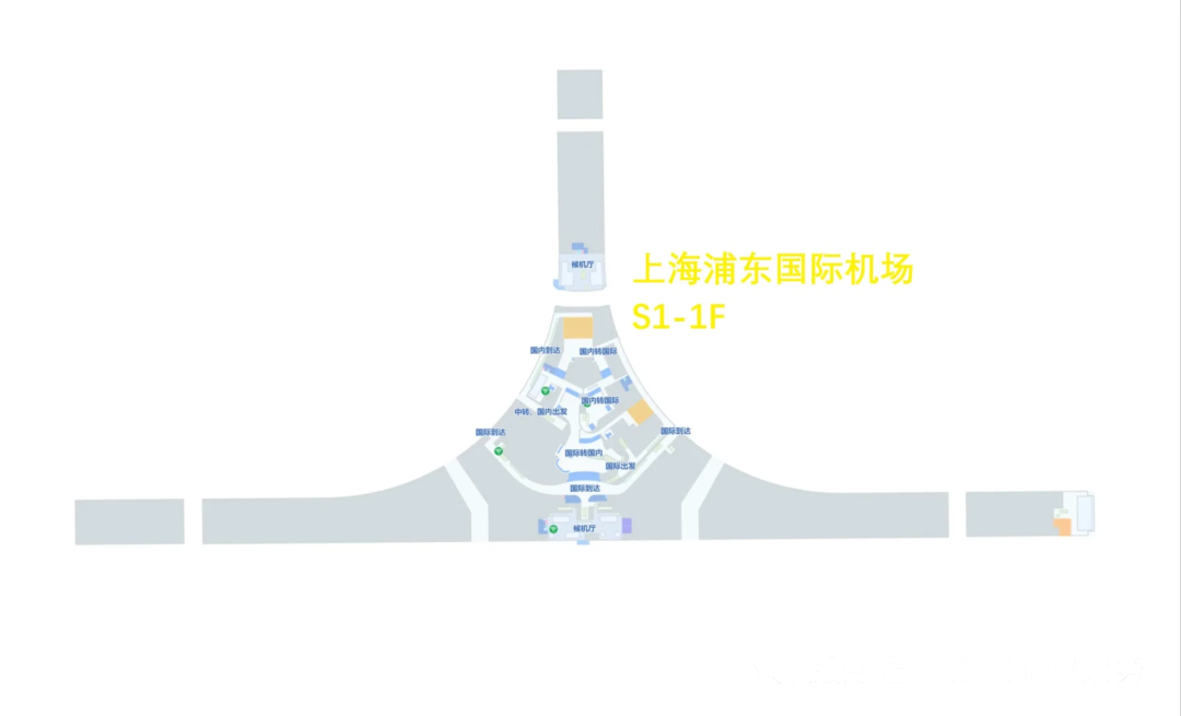 S1 satellite hall, floor 1