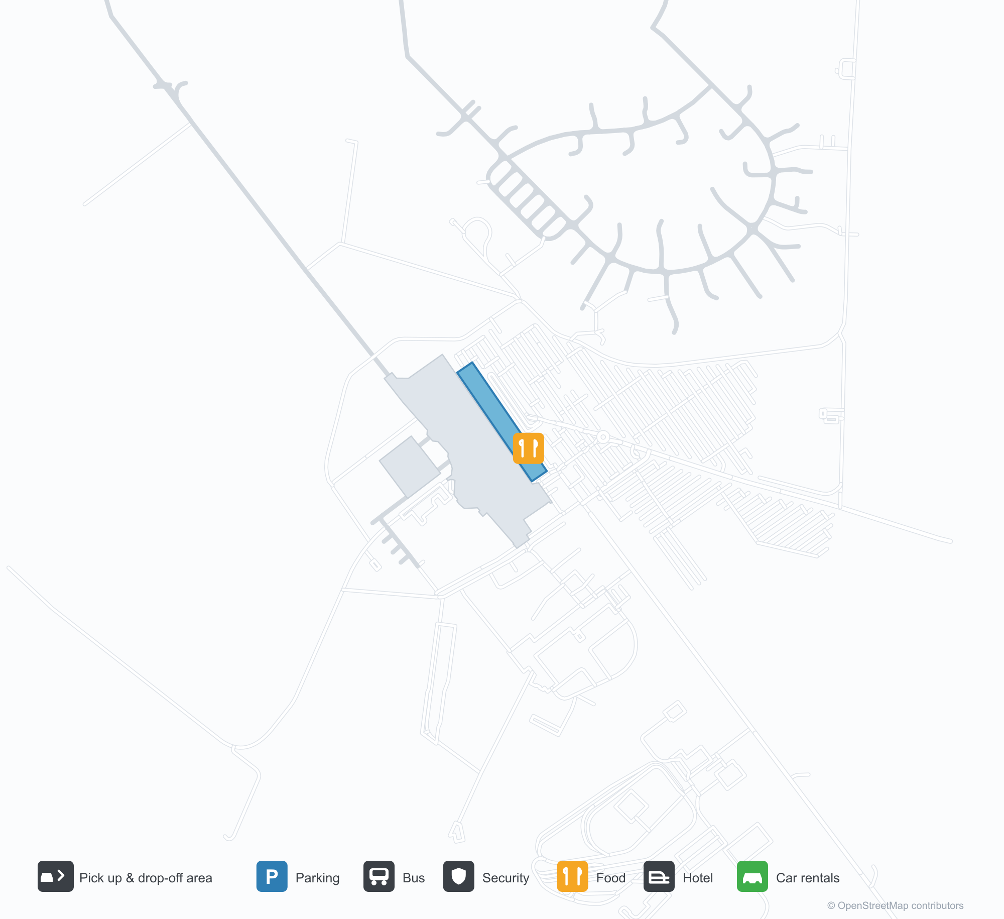 AAL Airport Terminal Map — Gates & Navigation