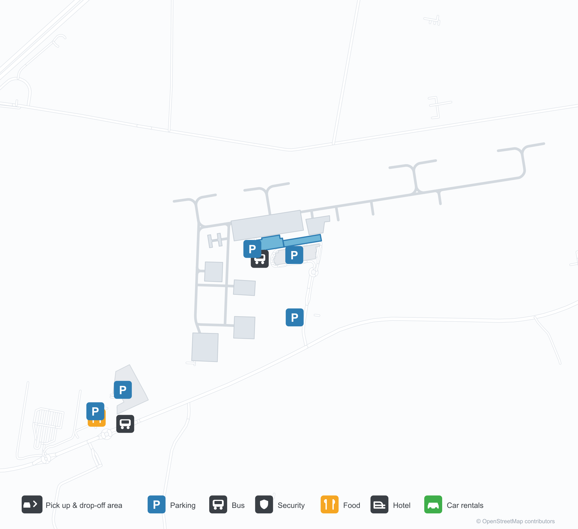 ABX Airport Terminal Map — Gates & Navigation