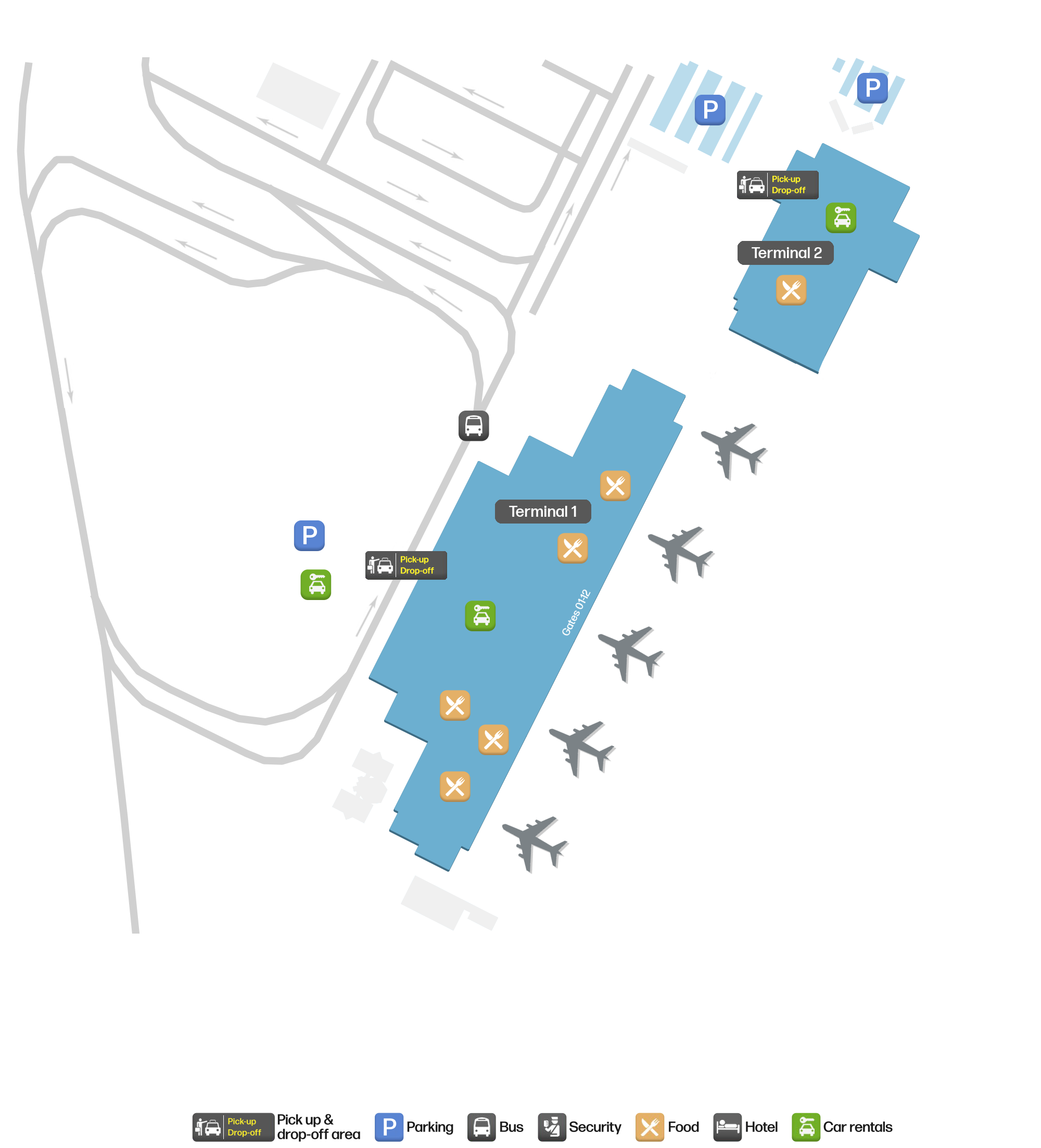 ACE Airport Terminal Map — Gates & Navigation