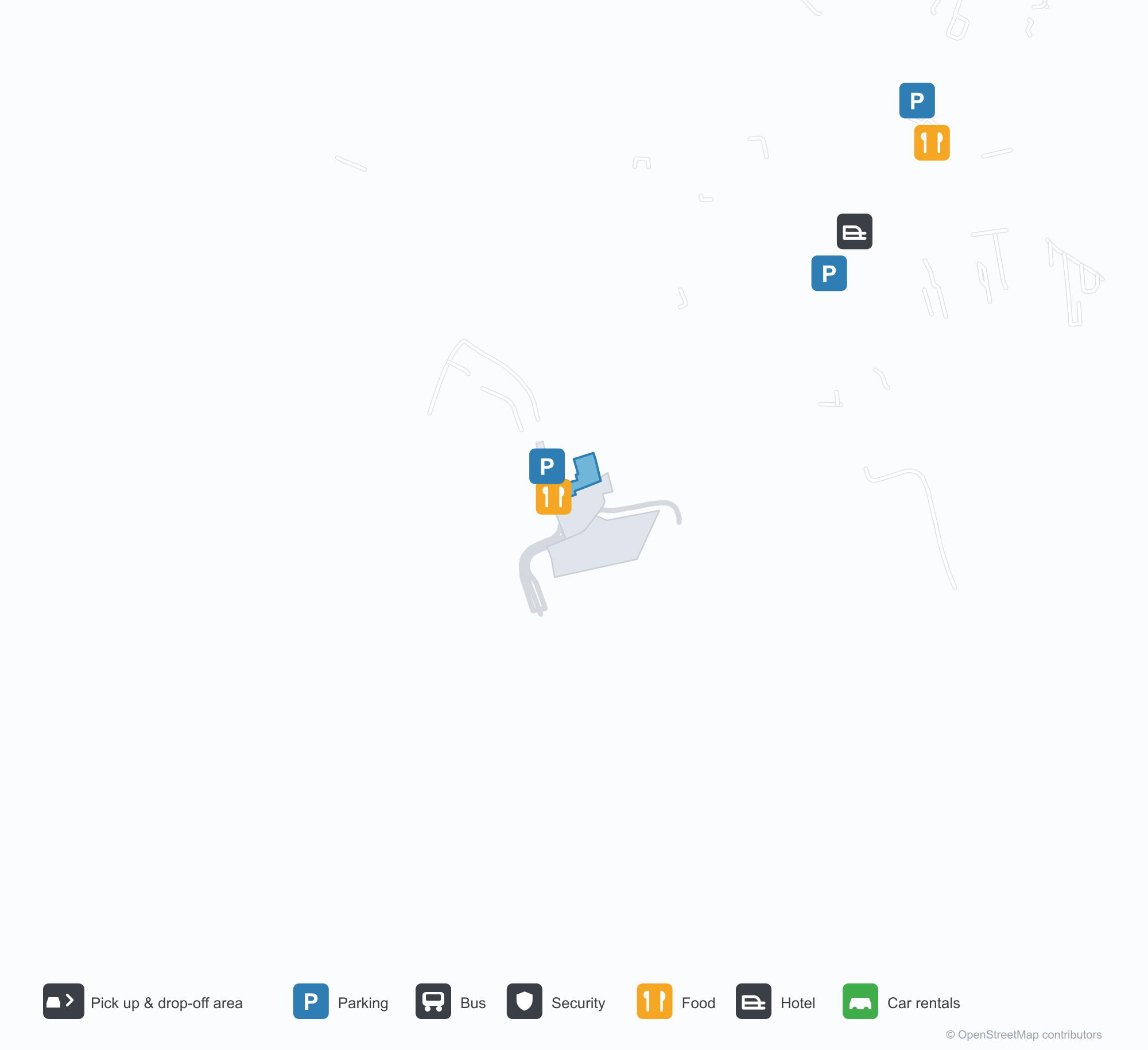 ACI Airport Terminal Map — Gates & Navigation