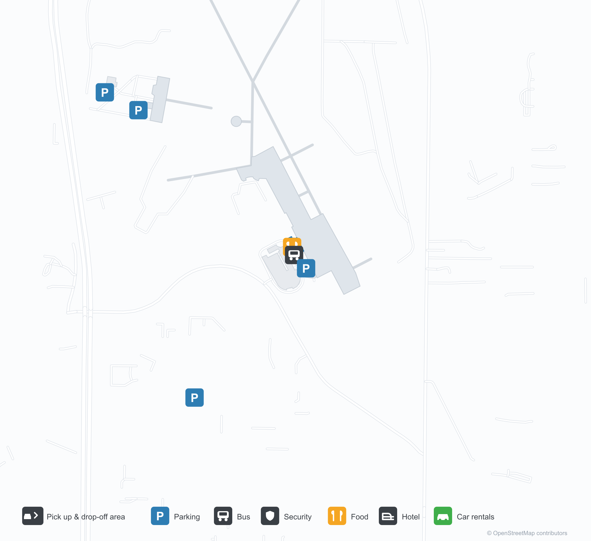 ACV Airport Terminal Map — Gates & Navigation