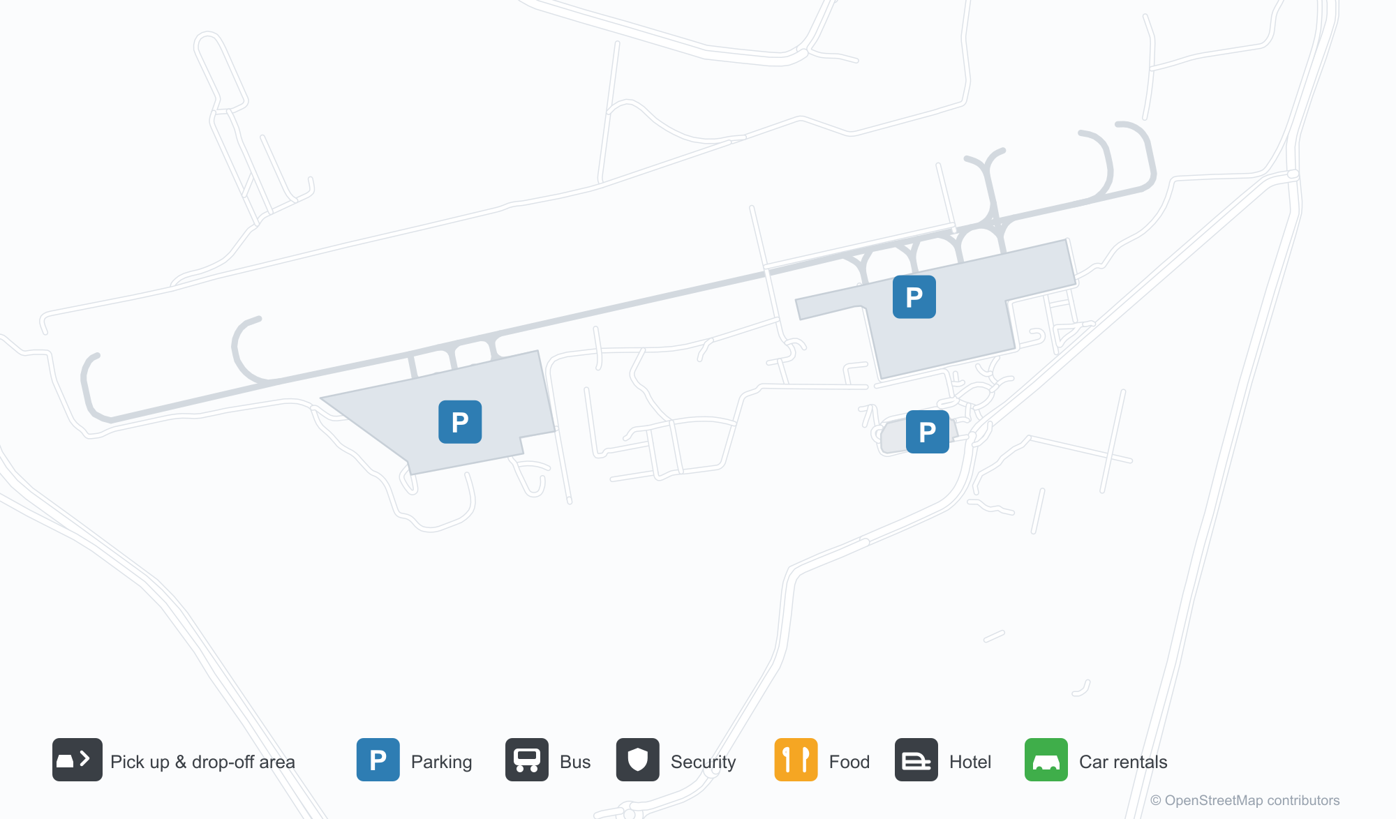 ADE Airport Terminal Map — Gates & Navigation