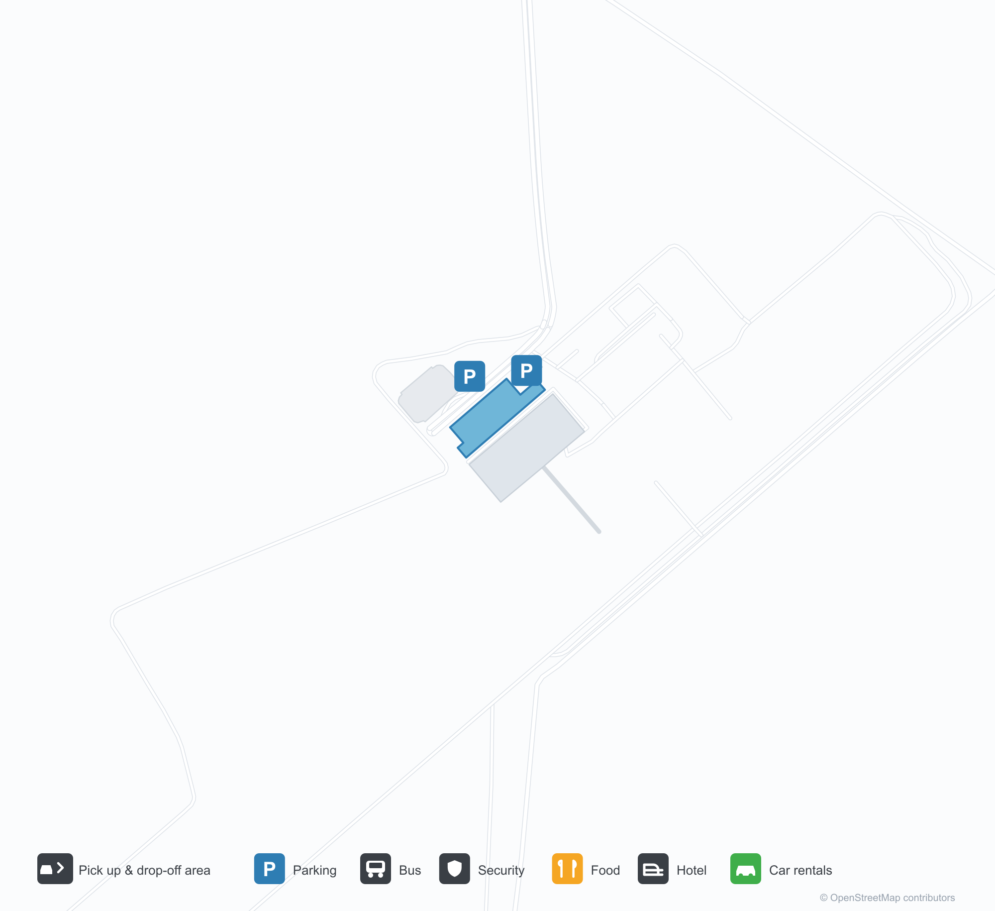ADF Airport Terminal Map — Gates & Navigation