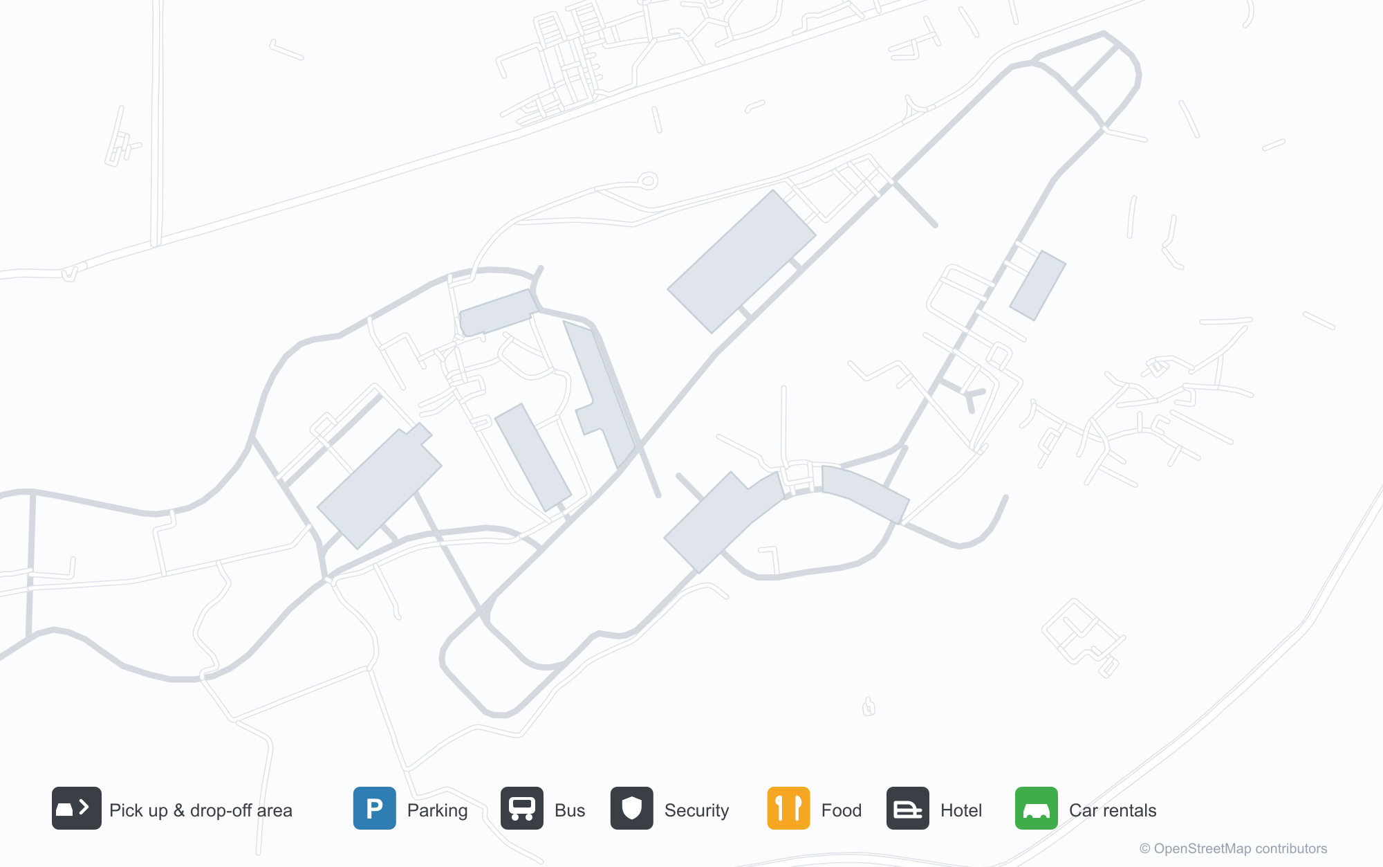 AGR Airport Terminal Map — Gates & Navigation