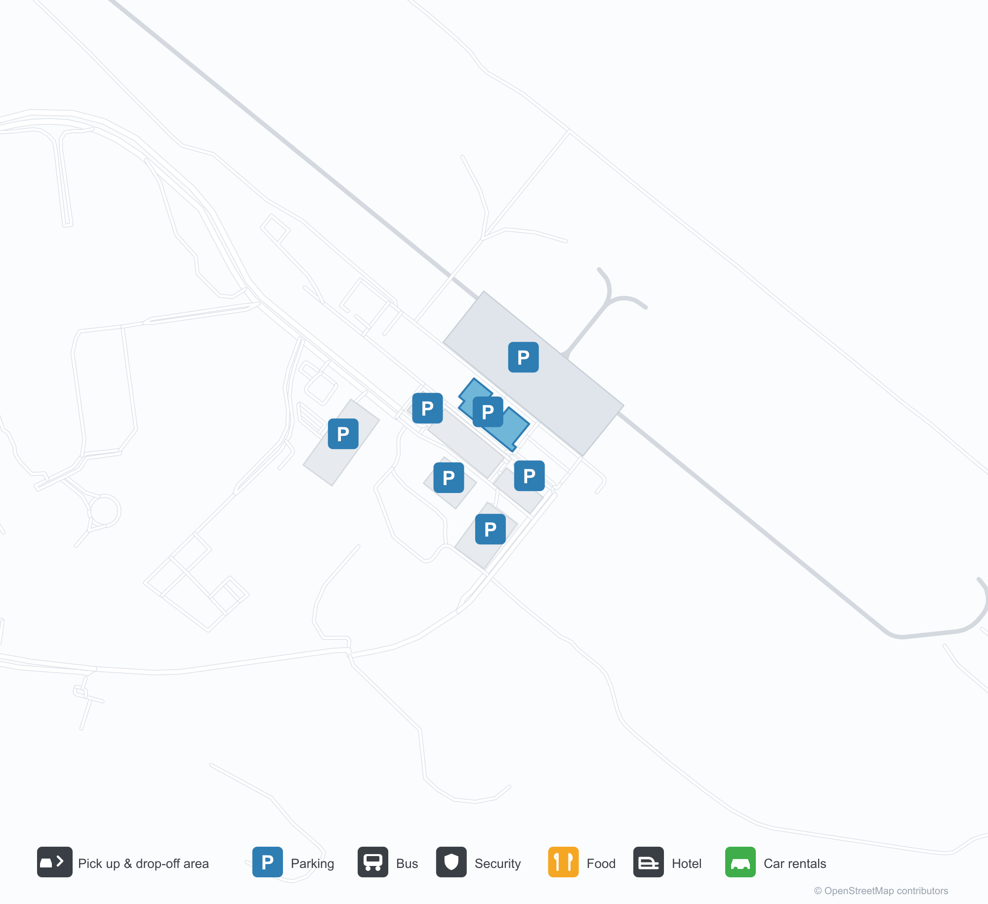AHB Airport Terminal Map — Gates & Navigation