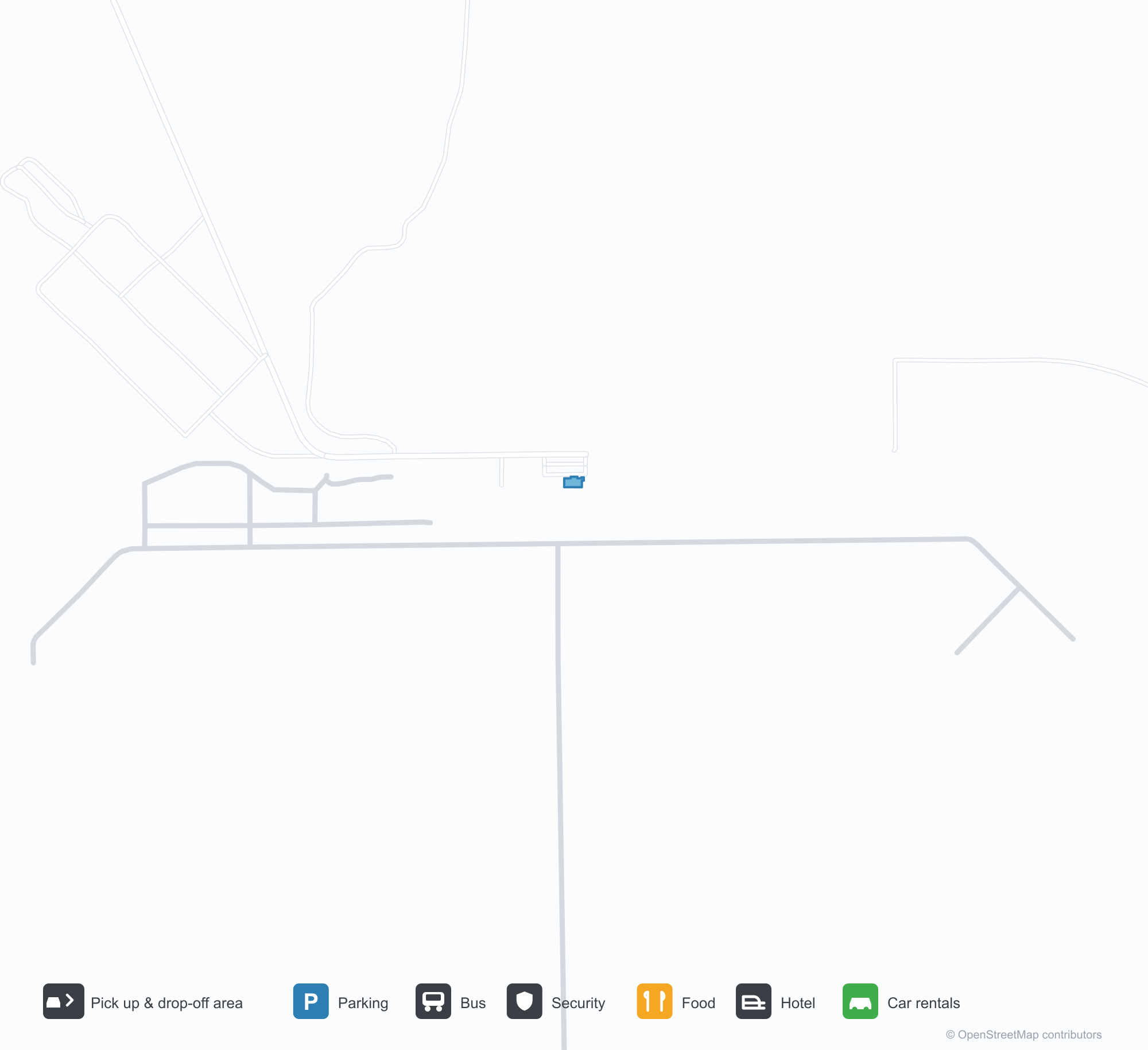 AIA Airport Terminal Map — Gates & Navigation