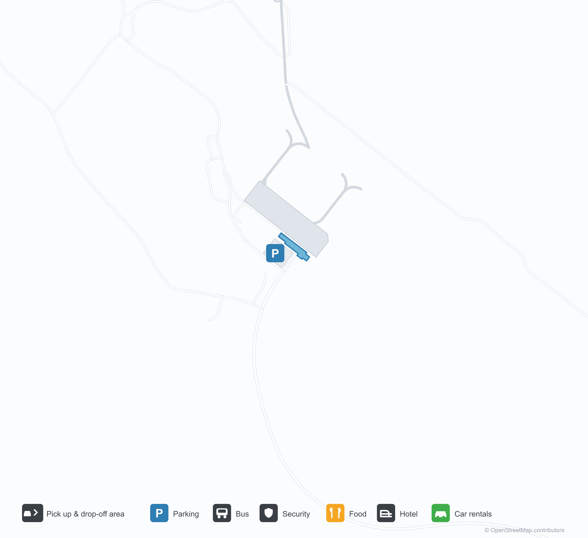 AJR Airport Terminal Map — Gates & Navigation