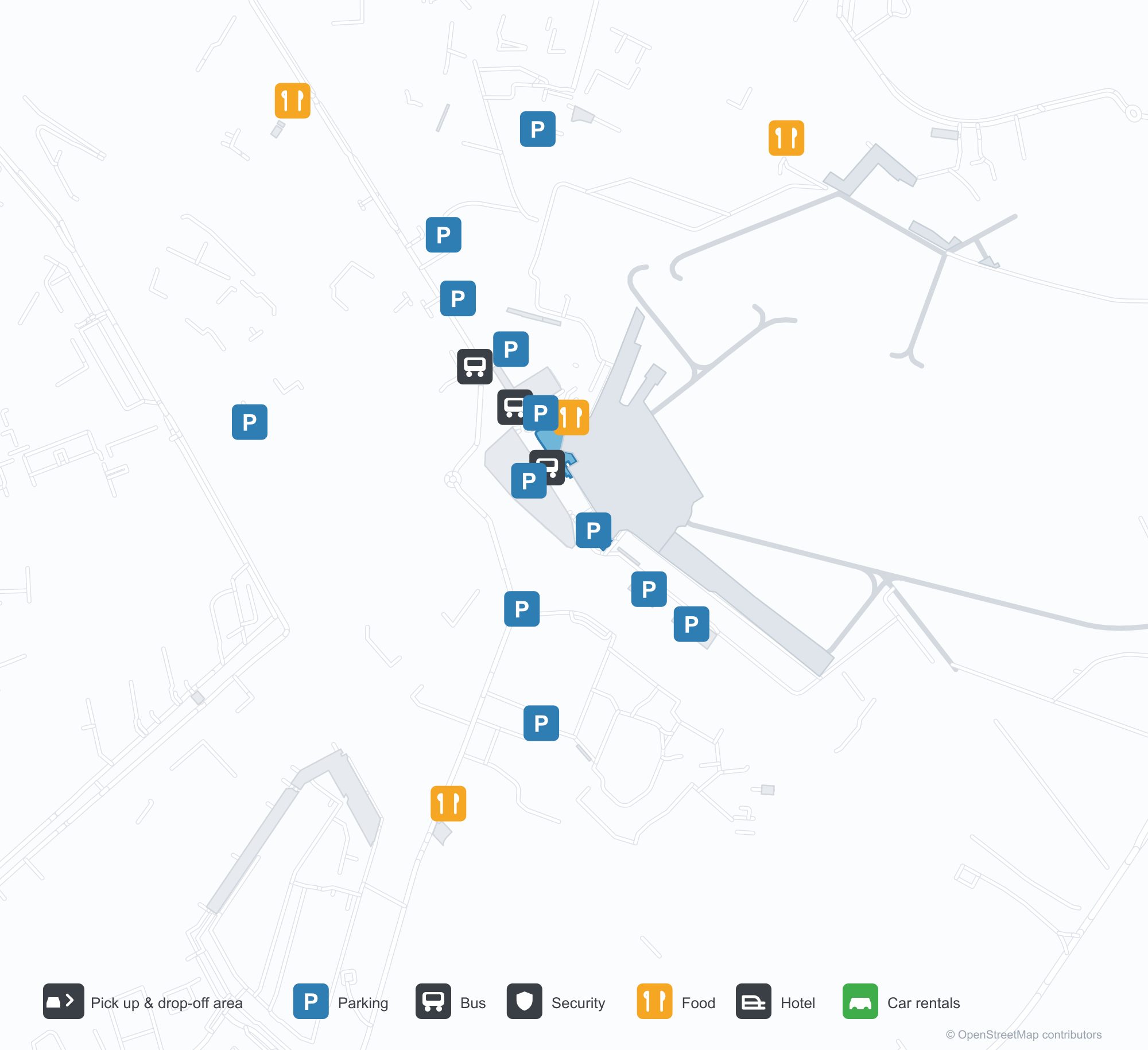 ANR Airport Terminal Map — Gates & Navigation