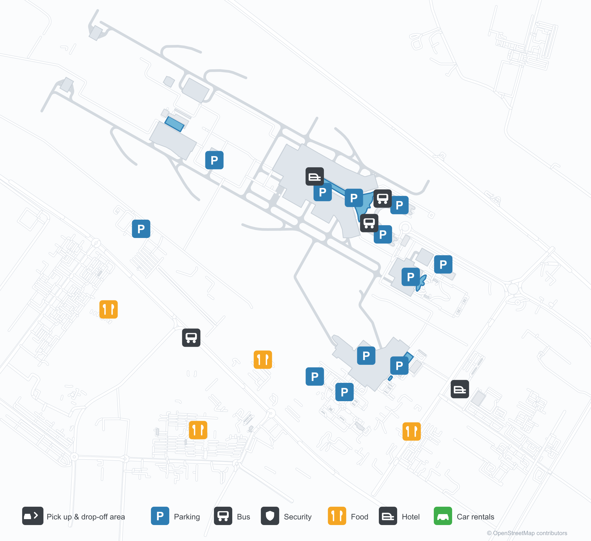 ASB Airport Terminal Map — Gates & Navigation