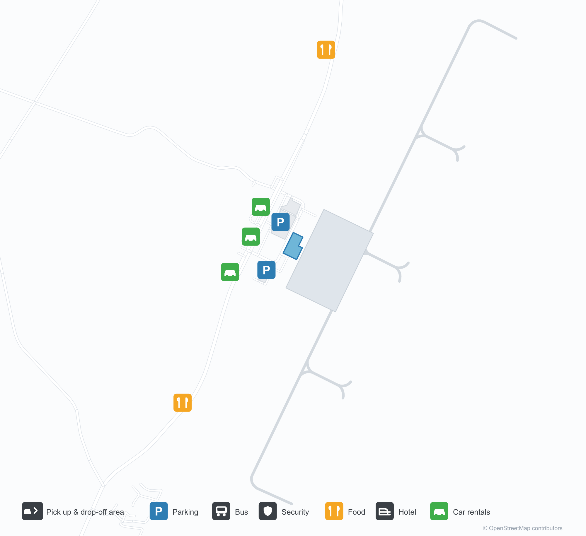 ASJ Airport Terminal Map — Gates & Navigation