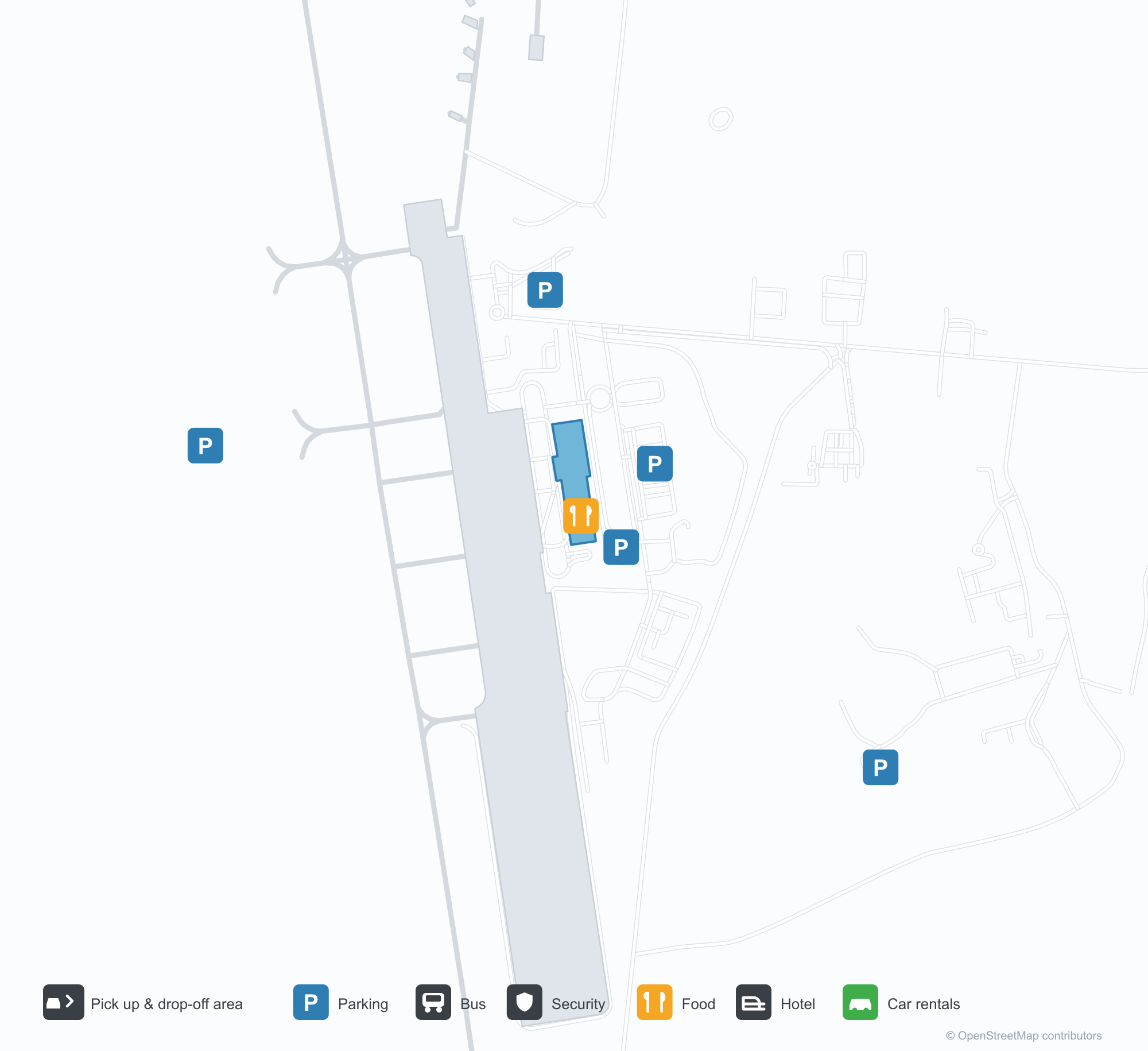 ASW Airport Terminal Map — Gates & Navigation