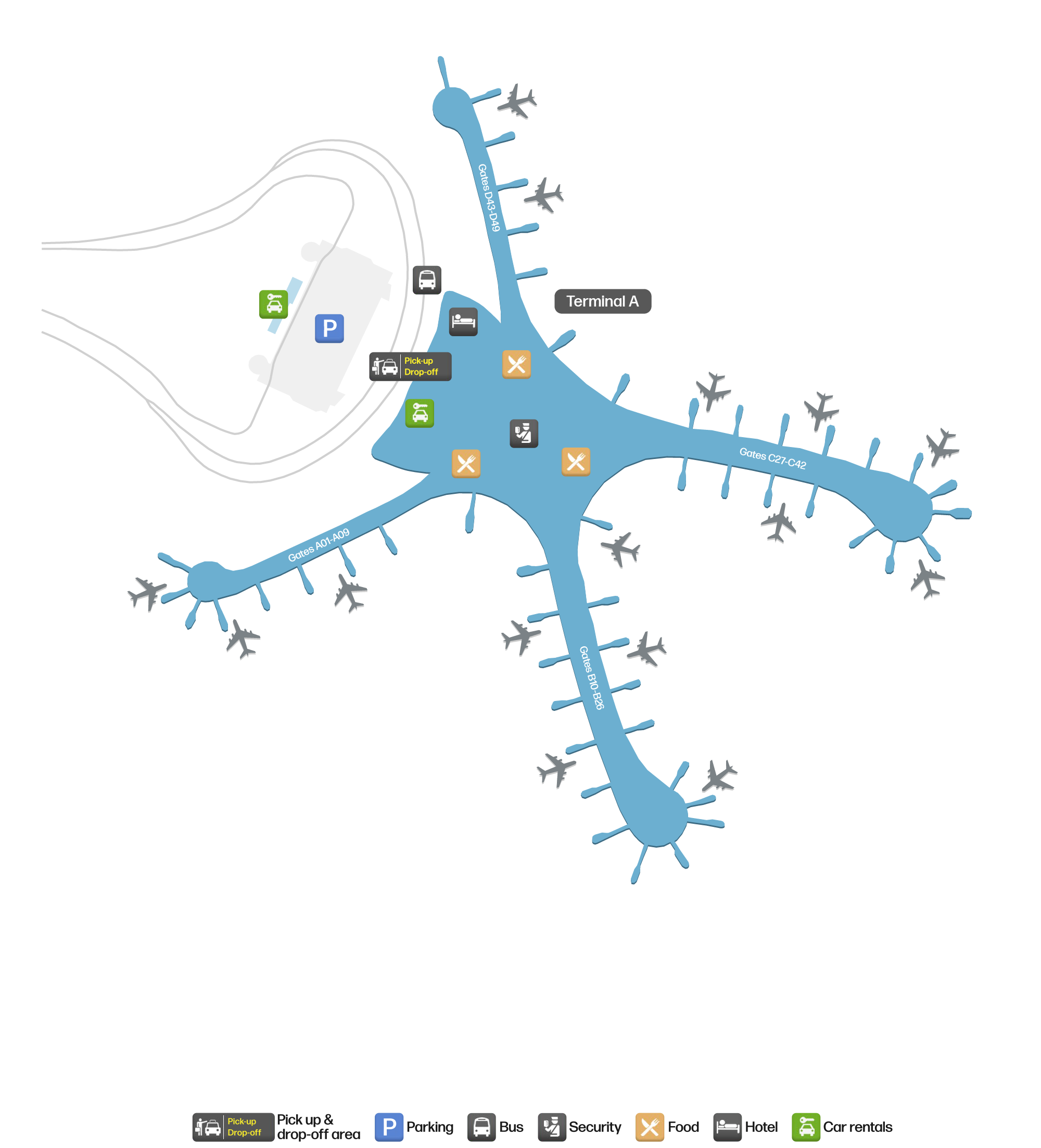 AUH Zayed International Airport