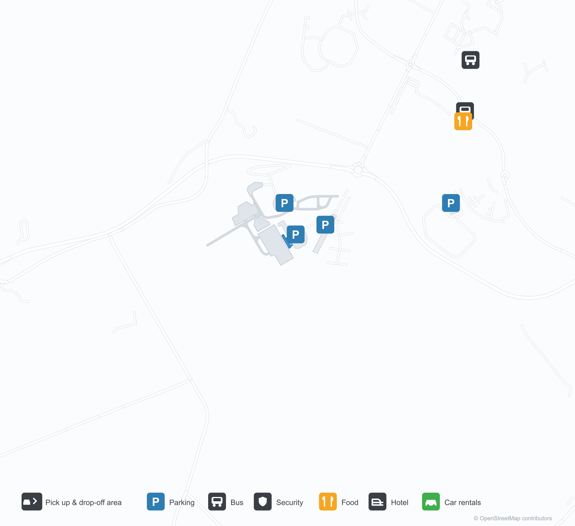 AUR Airport Terminal Map — Gates & Navigation