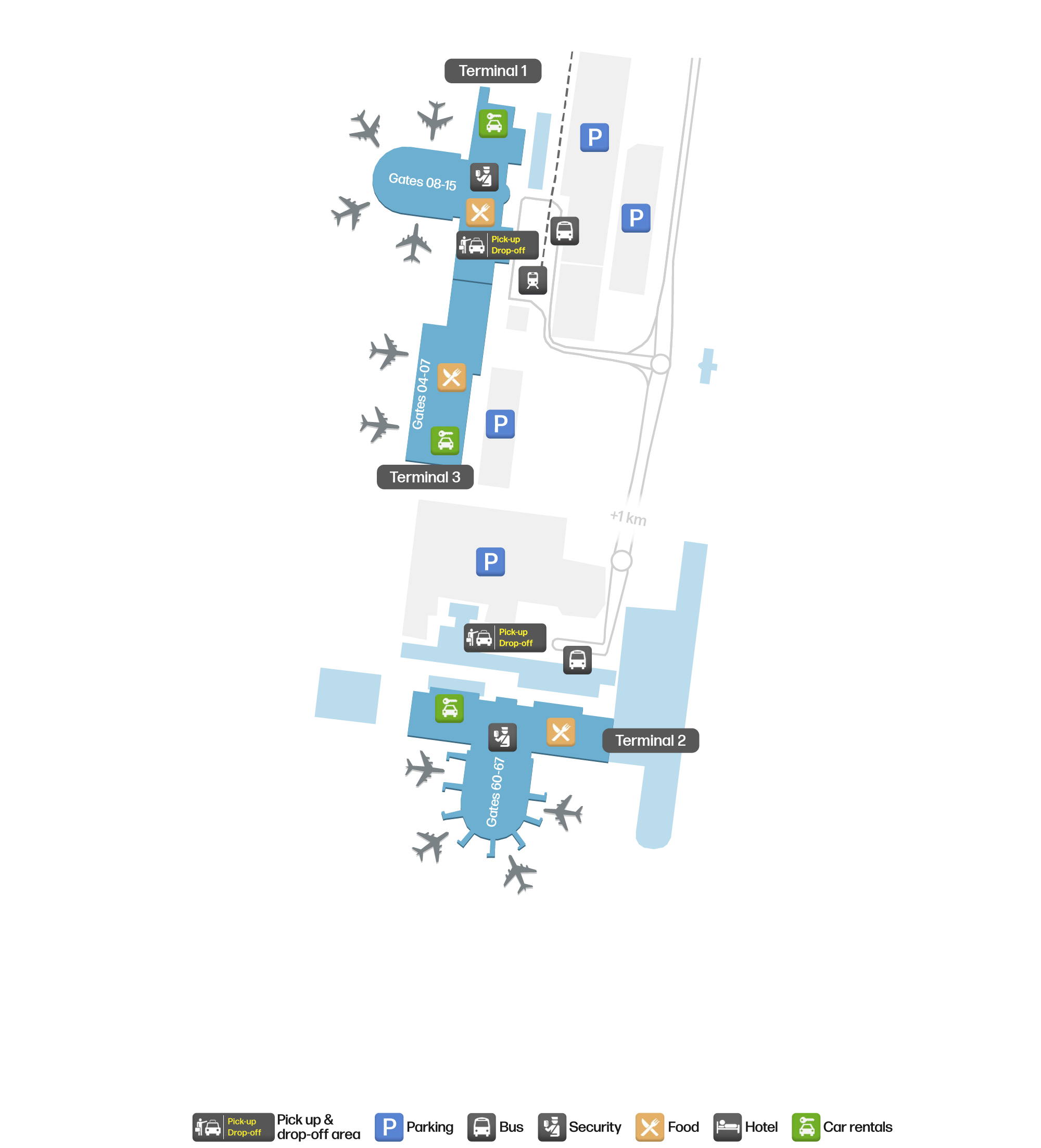 AYT Airport Terminal Map — Gates & Navigation