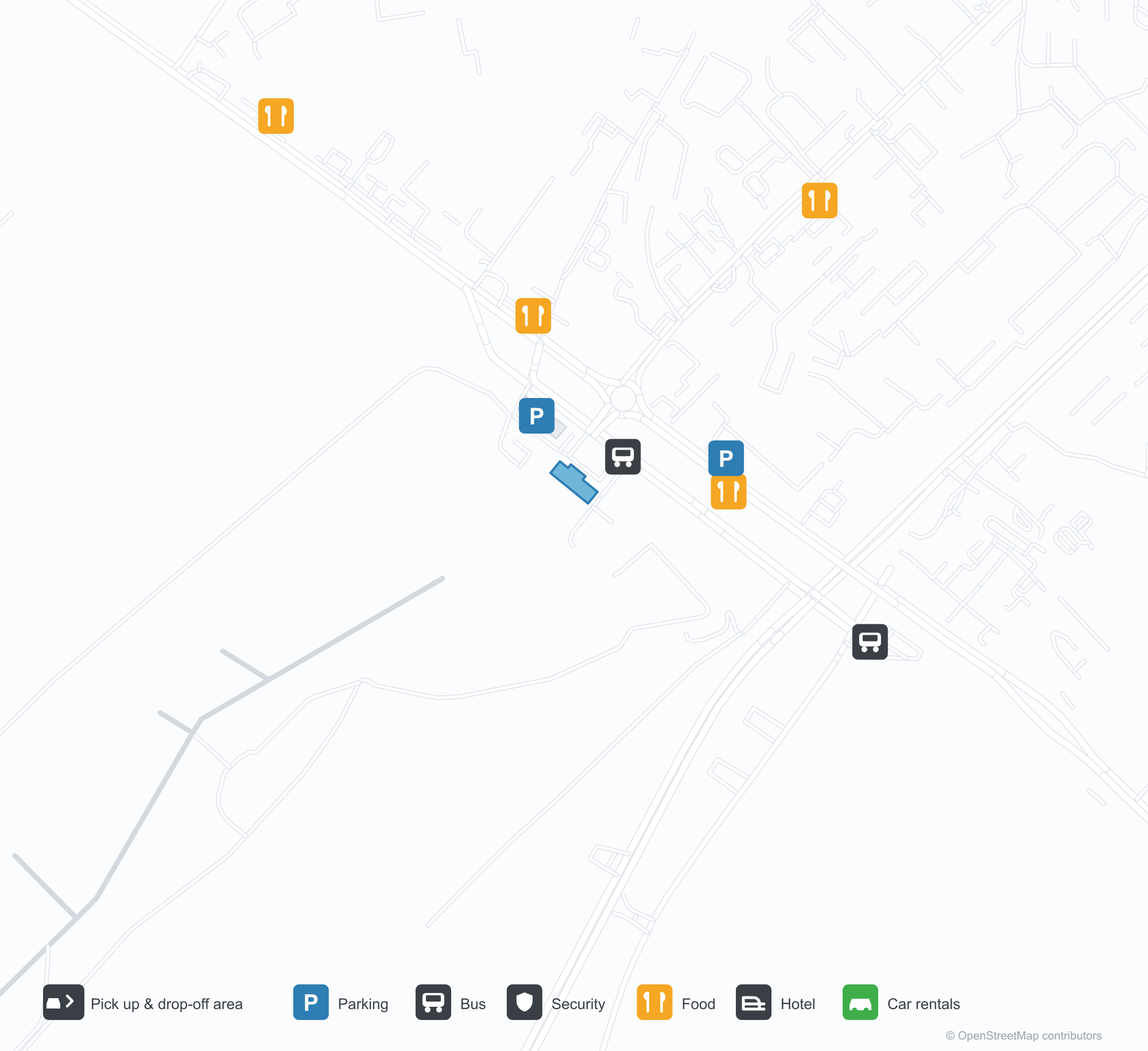 AZN Airport Terminal Map — Gates & Navigation