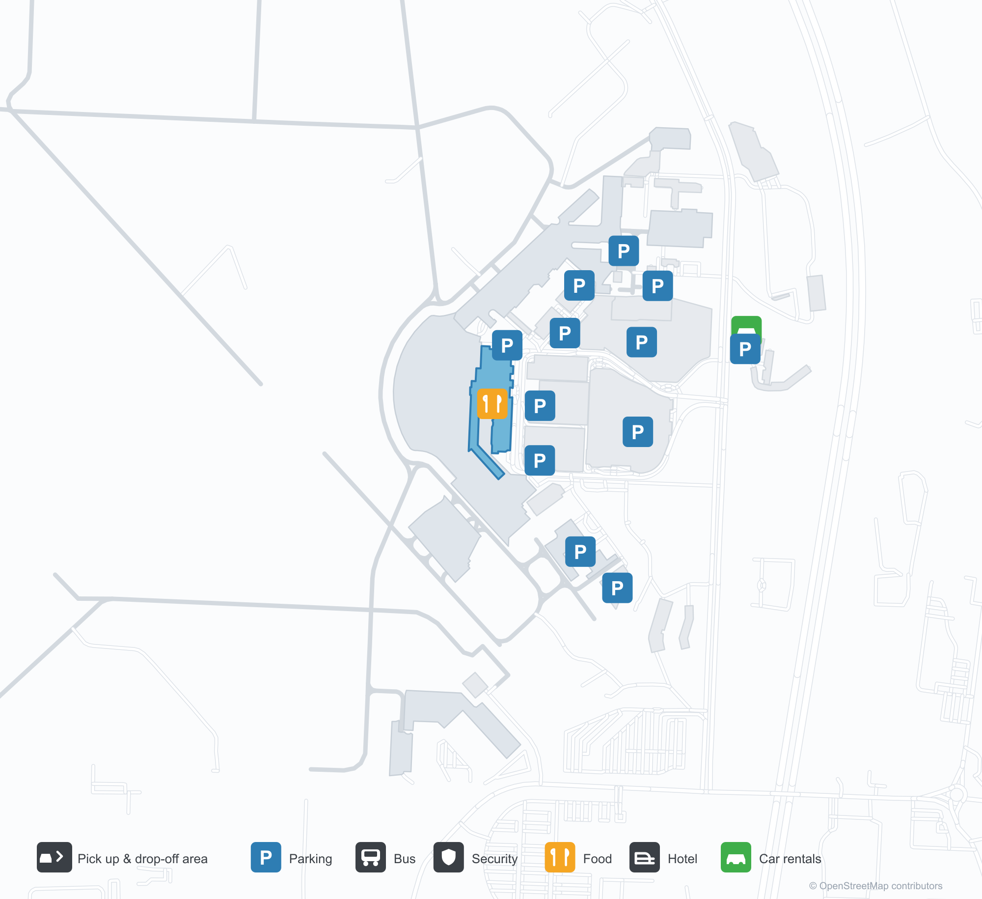 CAK Airport Terminal Map — Gates & Navigation