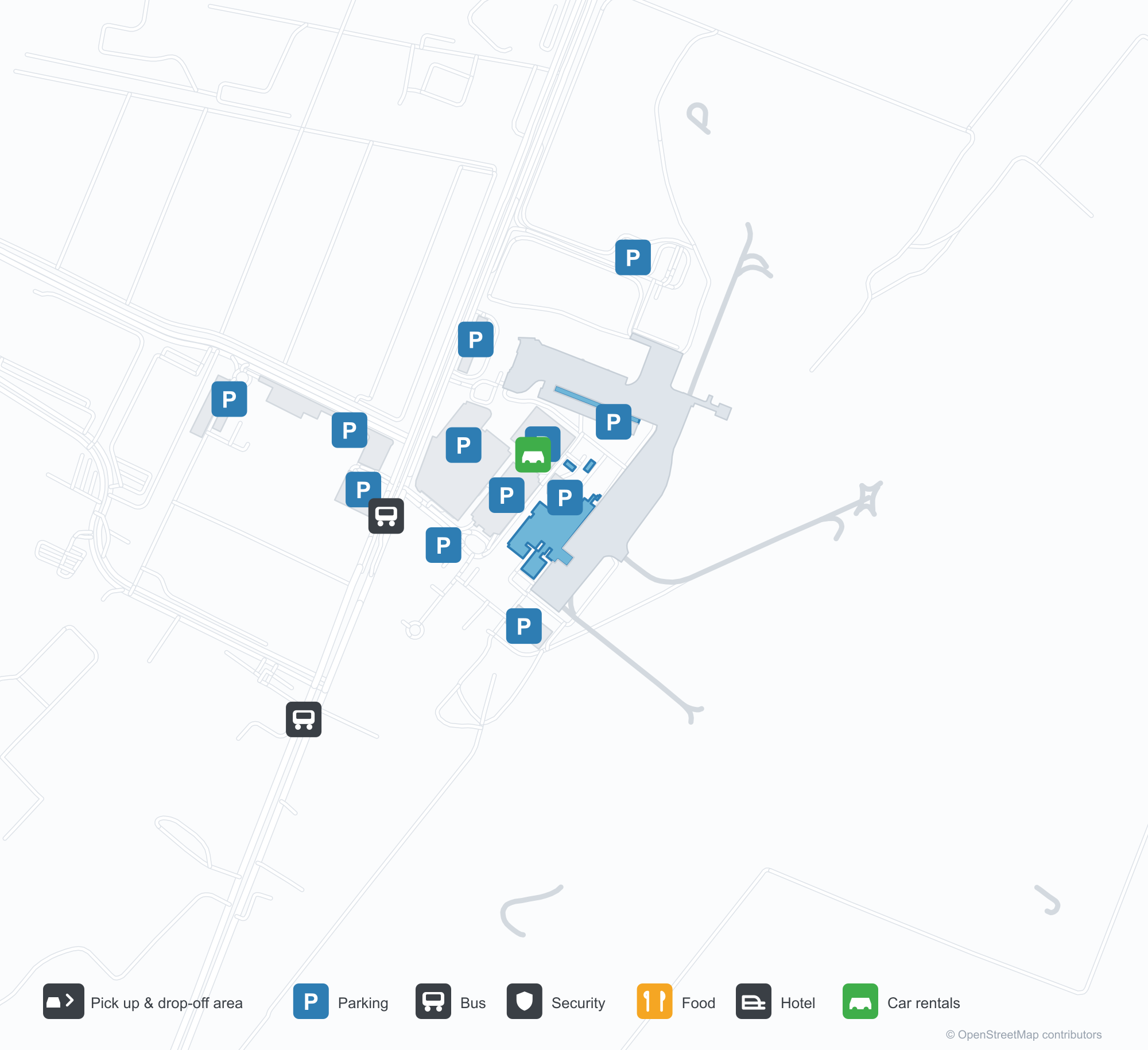CJS Airport Terminal Map — Gates & Navigation