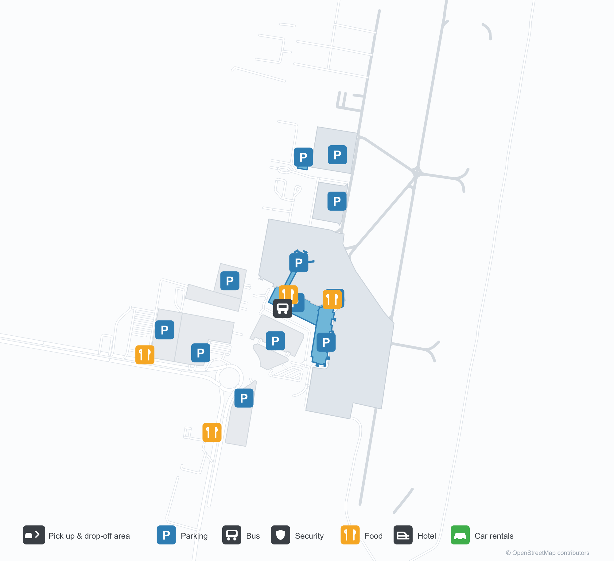 CLO Airport Terminal Map — Gates & Navigation