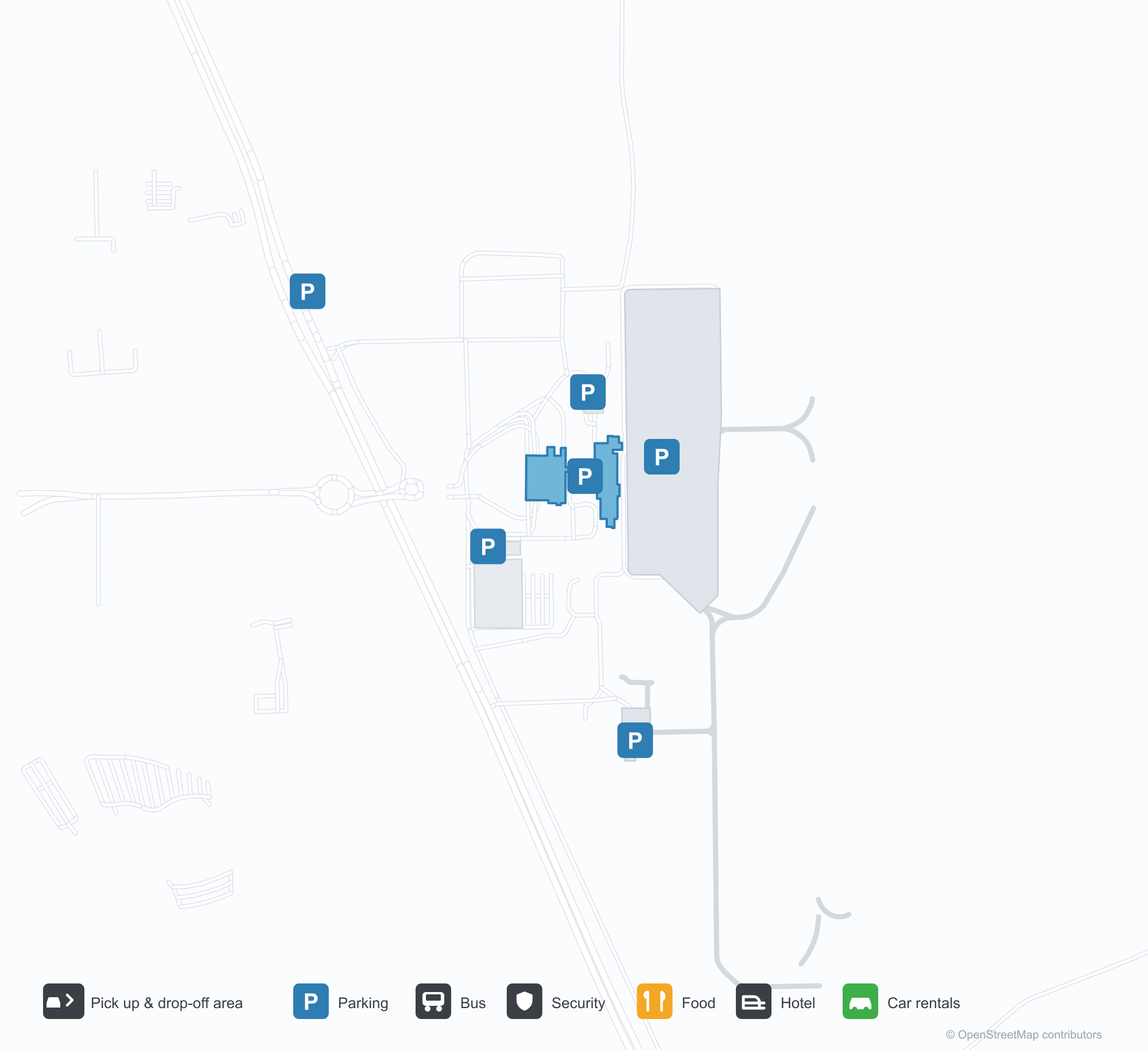 COR Airport Terminal Map — Gates & Navigation