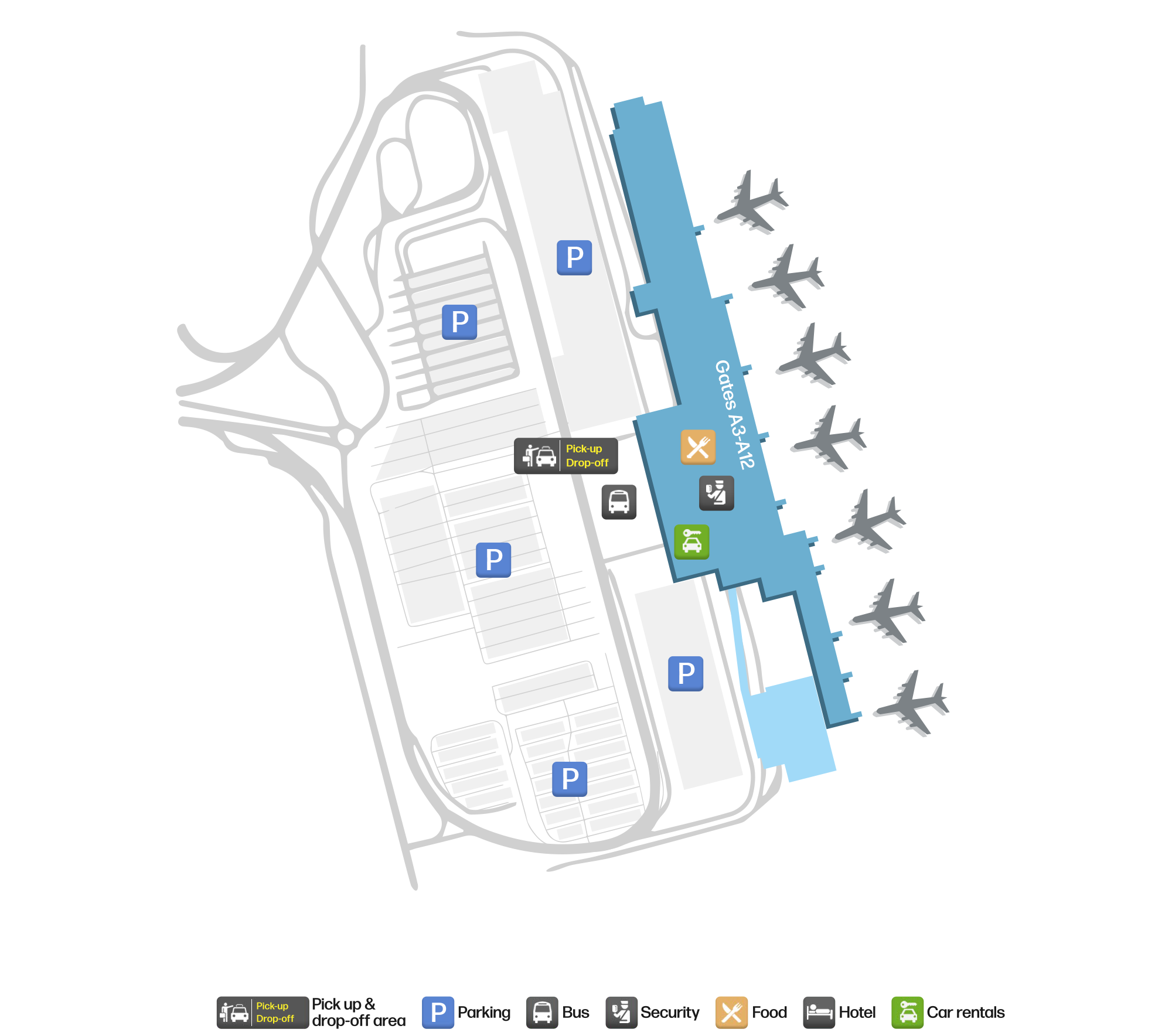 CPT Airport Terminal Map — Gates & Navigation