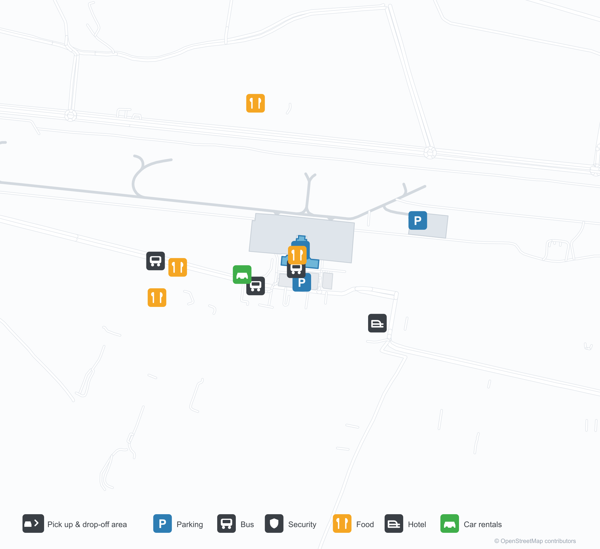 CUZ Airport Terminal Map — Gates & Navigation