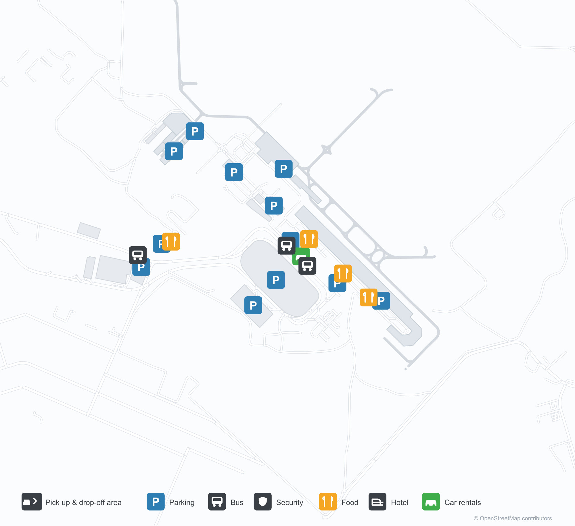 CWB Airport Terminal Map — Gates & Navigation