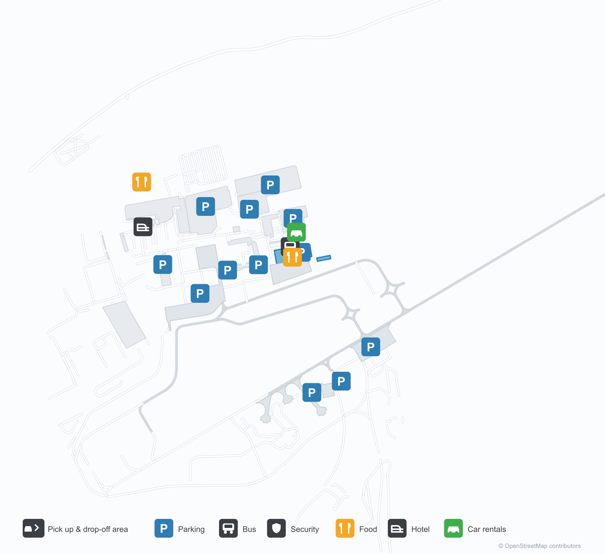 FMM Airport Terminal Map — Gates & Navigation