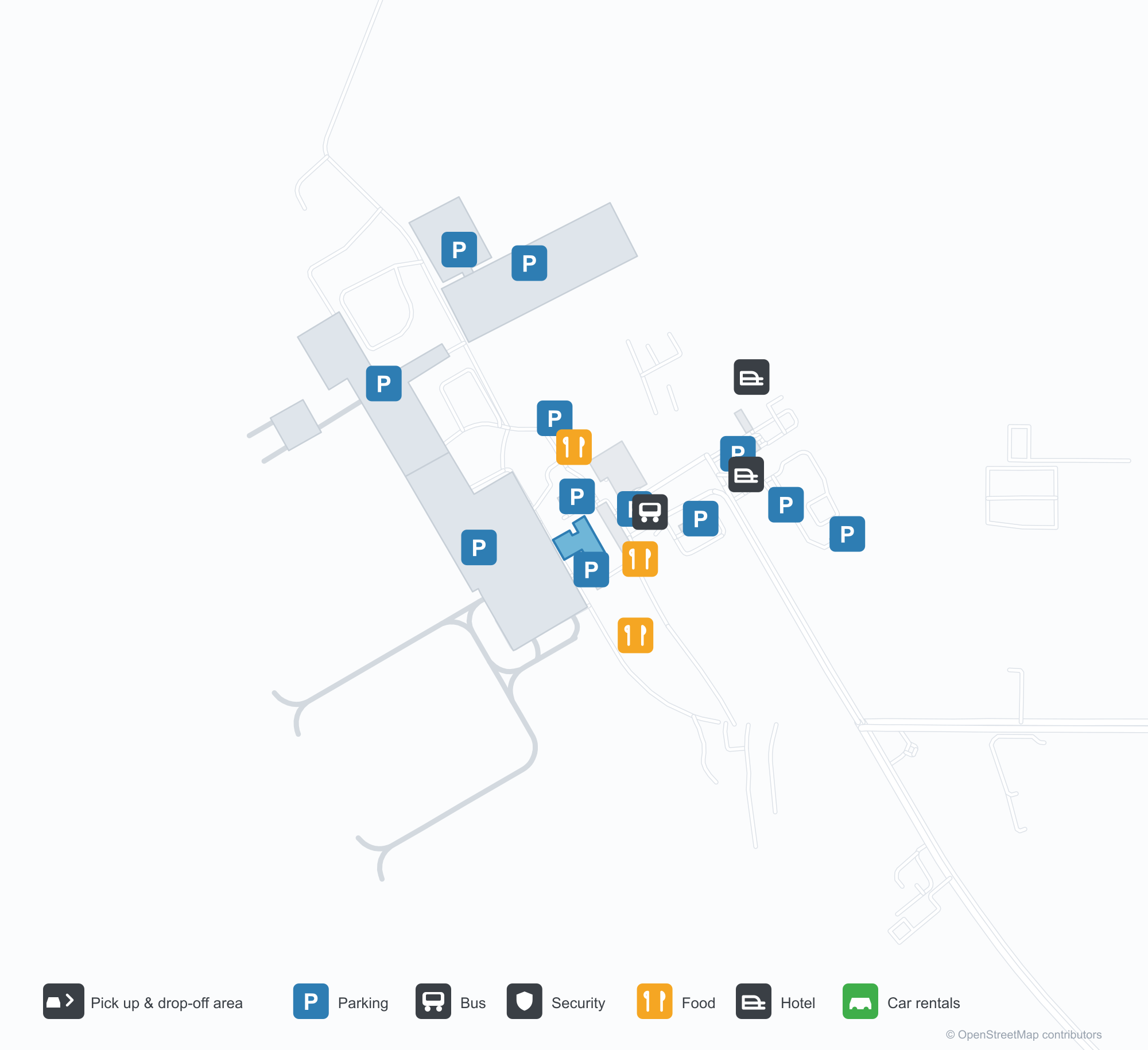 GUW Airport Terminal Map — Gates & Navigation