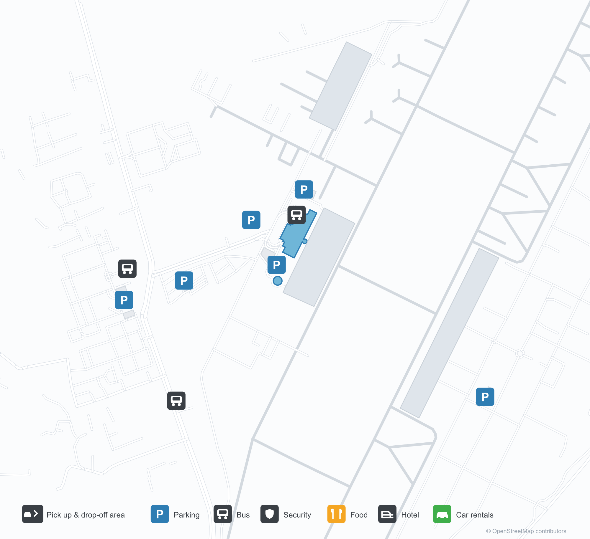 HUN Airport Terminal Map — Gates & Navigation