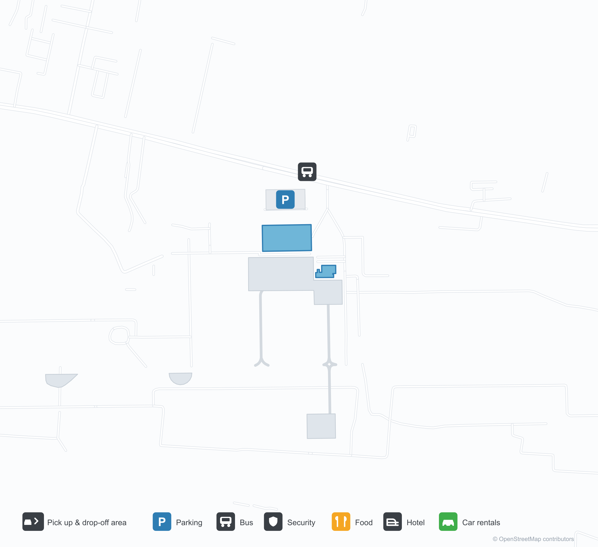 IXU Airport Terminal Map — Gates & Navigation