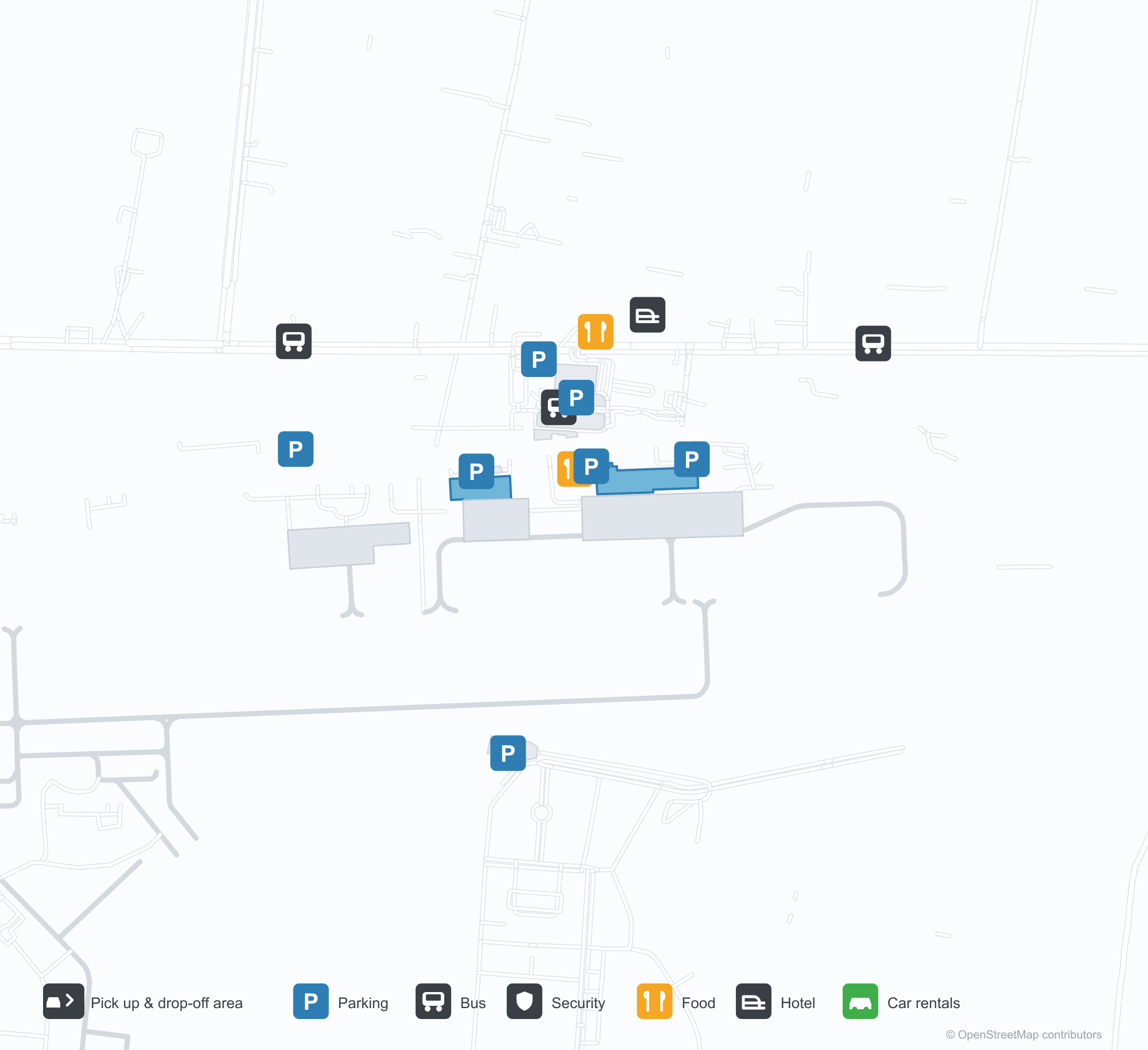 JOG Airport Terminal Map — Gates & Navigation