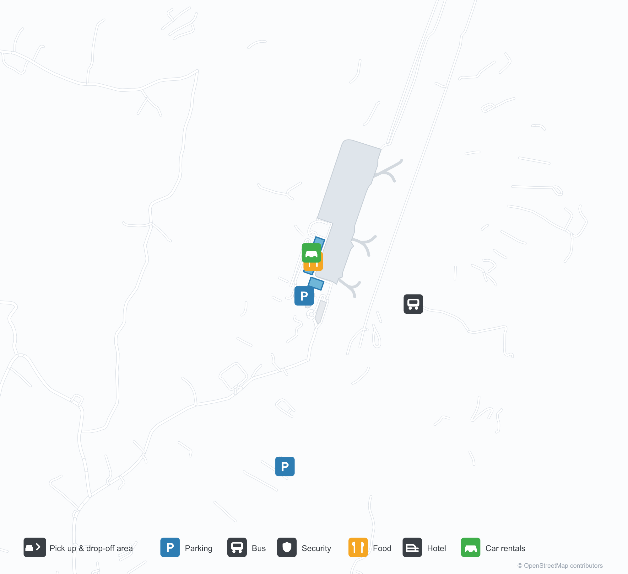 JSI Airport Terminal Map — Gates & Navigation
