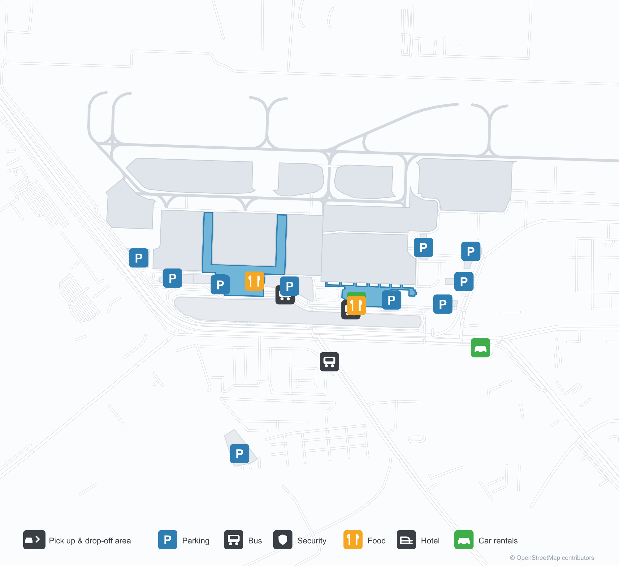KHH Airport Terminal Map — Gates & Navigation