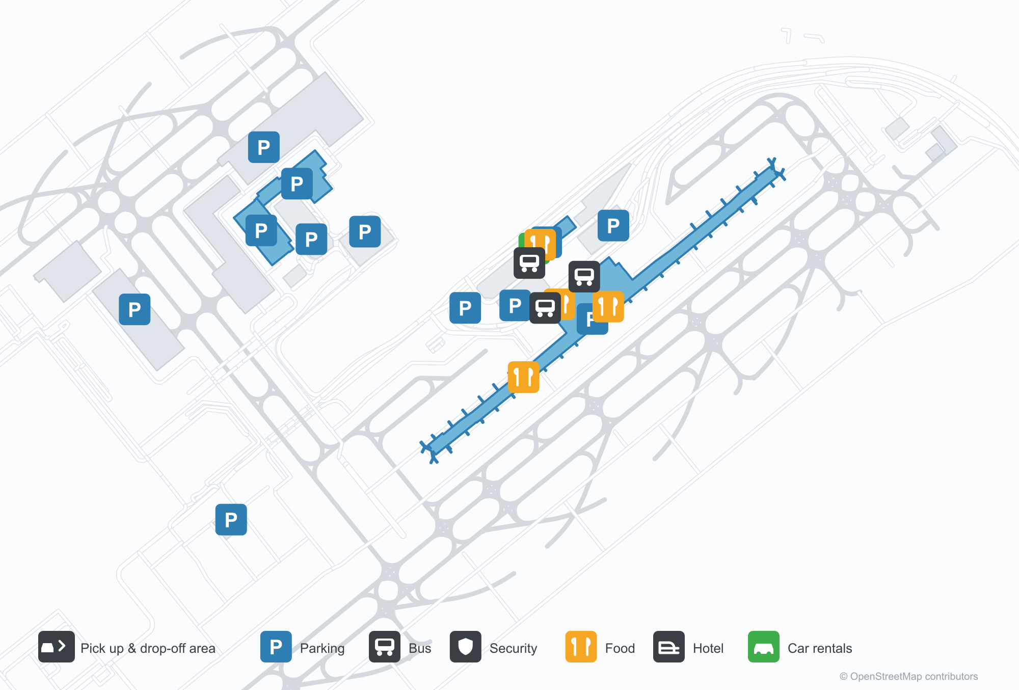 KIX Airport Terminal Map — Gates & Navigation
