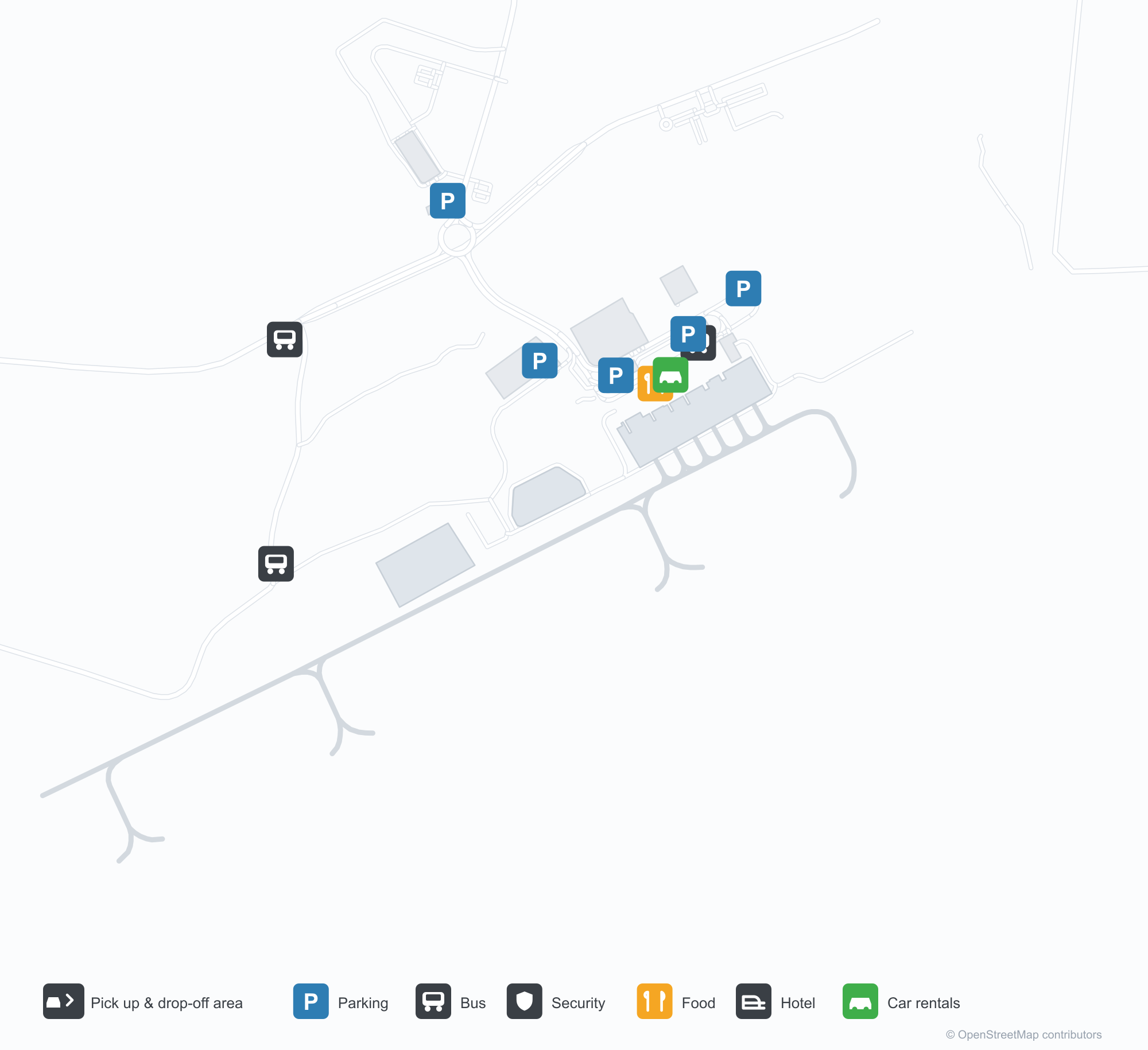 KNH Airport Terminal Map — Gates & Navigation