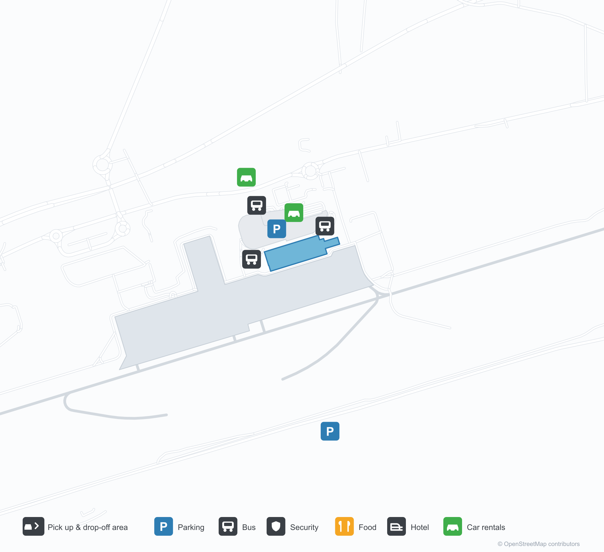 LEI Airport Terminal Map — Gates & Navigation