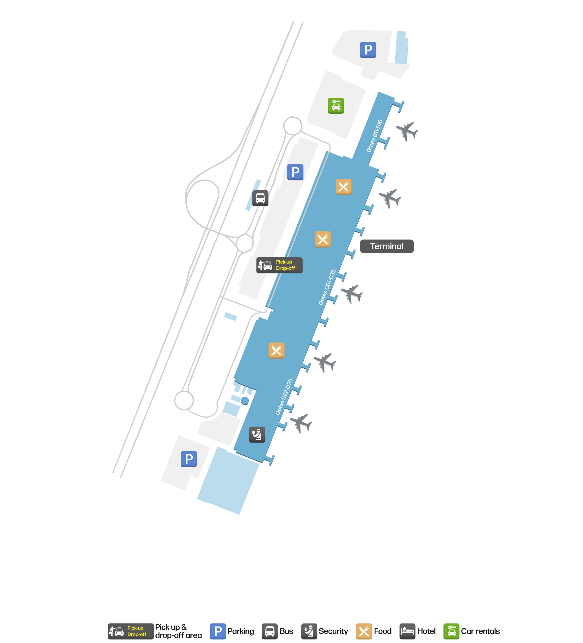 LPA Airport Terminal Map — Gates & Navigation