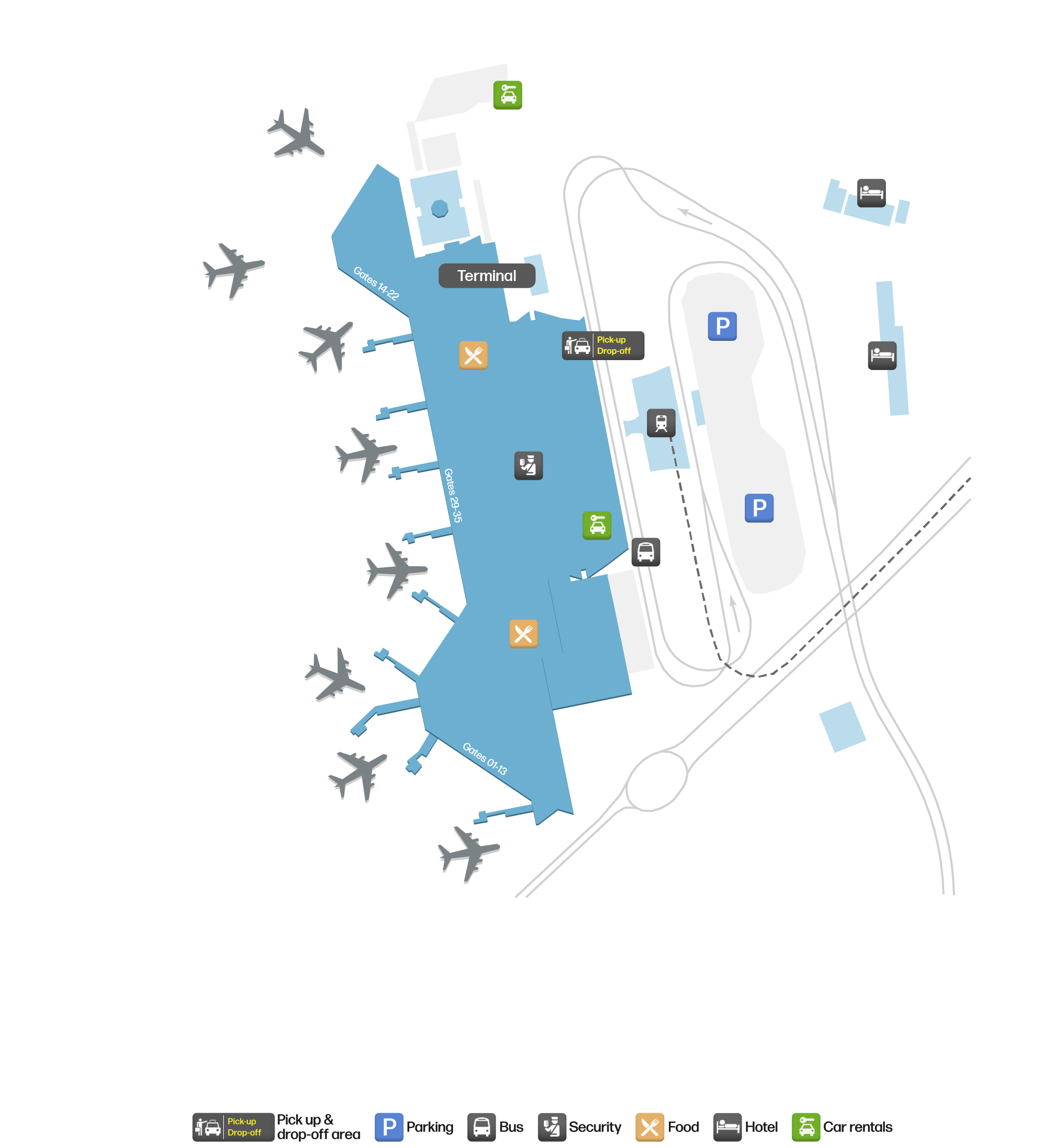 OPO Airport Terminal Map — Gates & Navigation