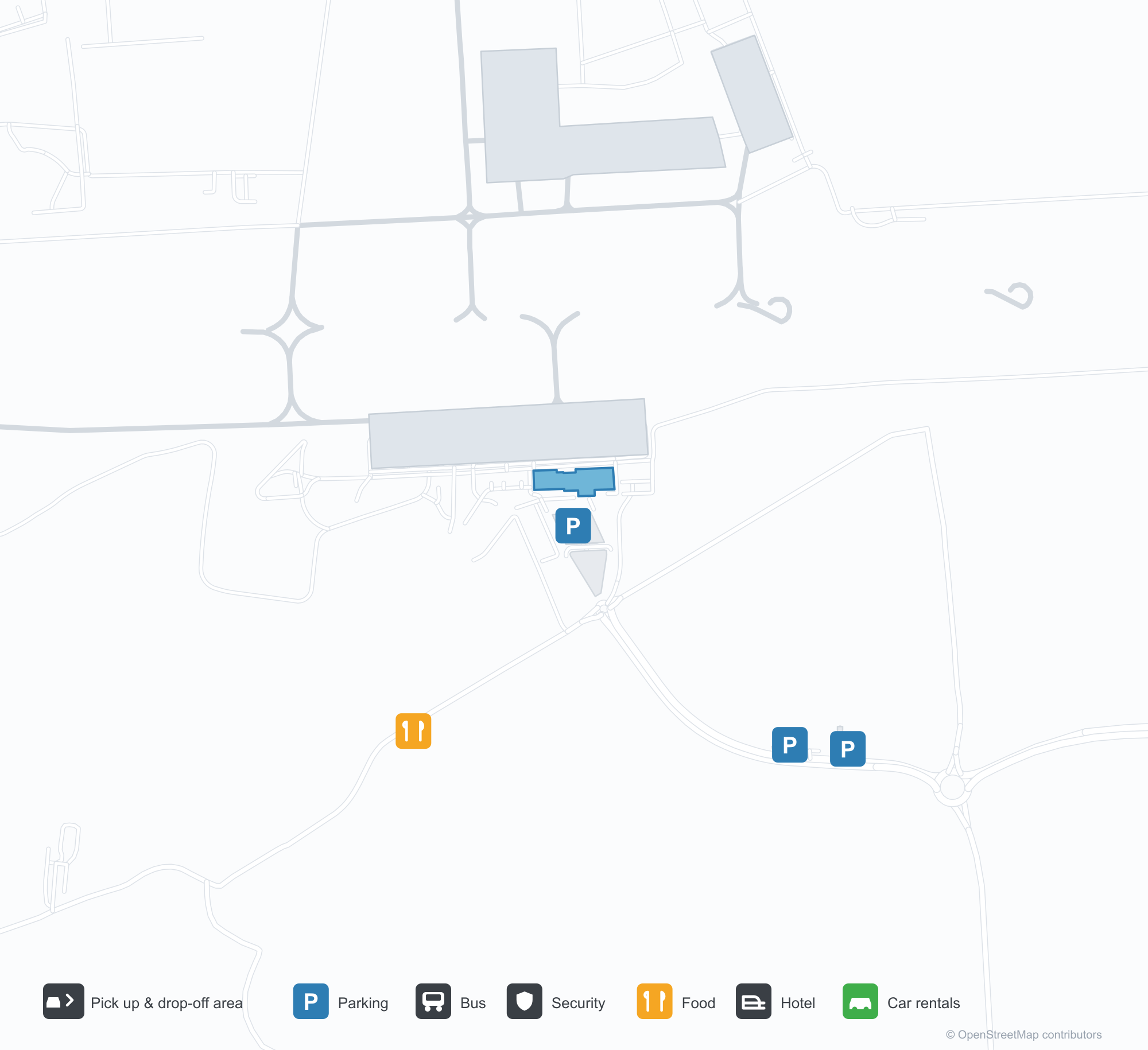 QSF Airport Terminal Map — Gates & Navigation