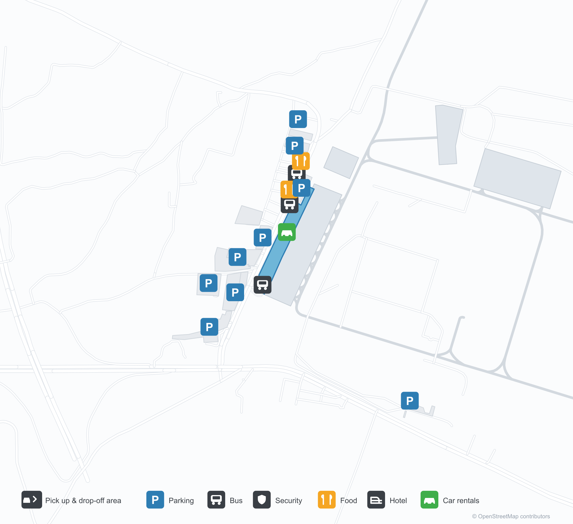 RMQ Airport Terminal Map — Gates & Navigation