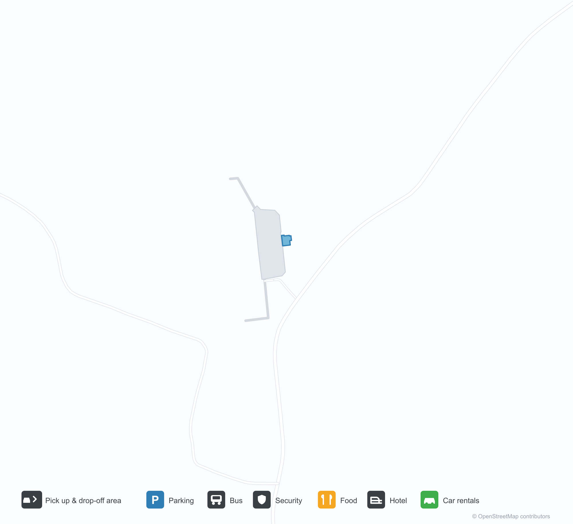 RUA Airport Terminal Map — Gates & Navigation